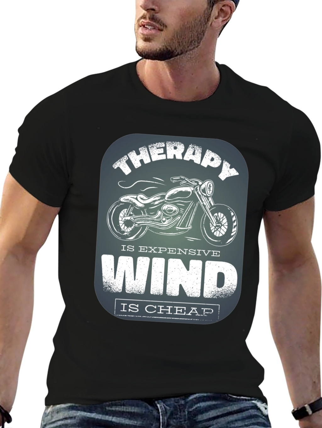 Therapy is Expensive Wind is Cheap Graphic Tee