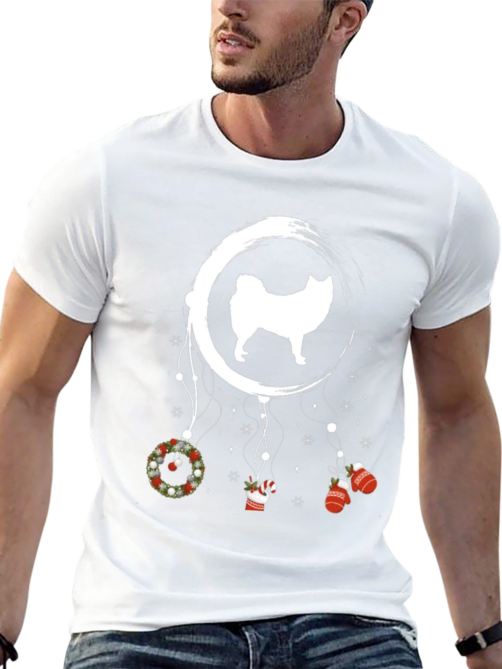Holiday Dog Dreamcatcher T-Shirt