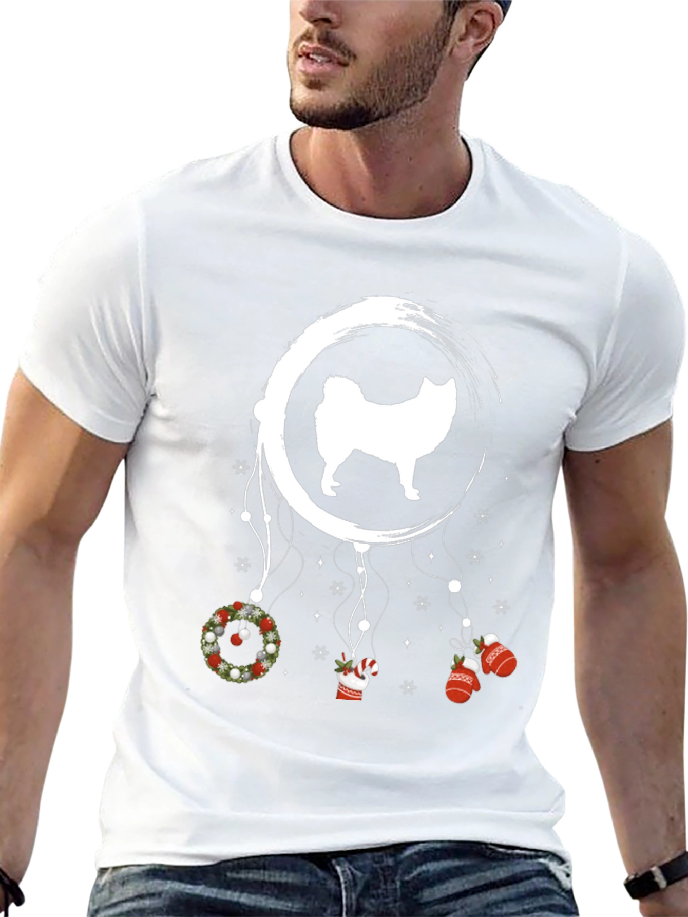 Holiday Dog Dreamcatcher T-Shirt