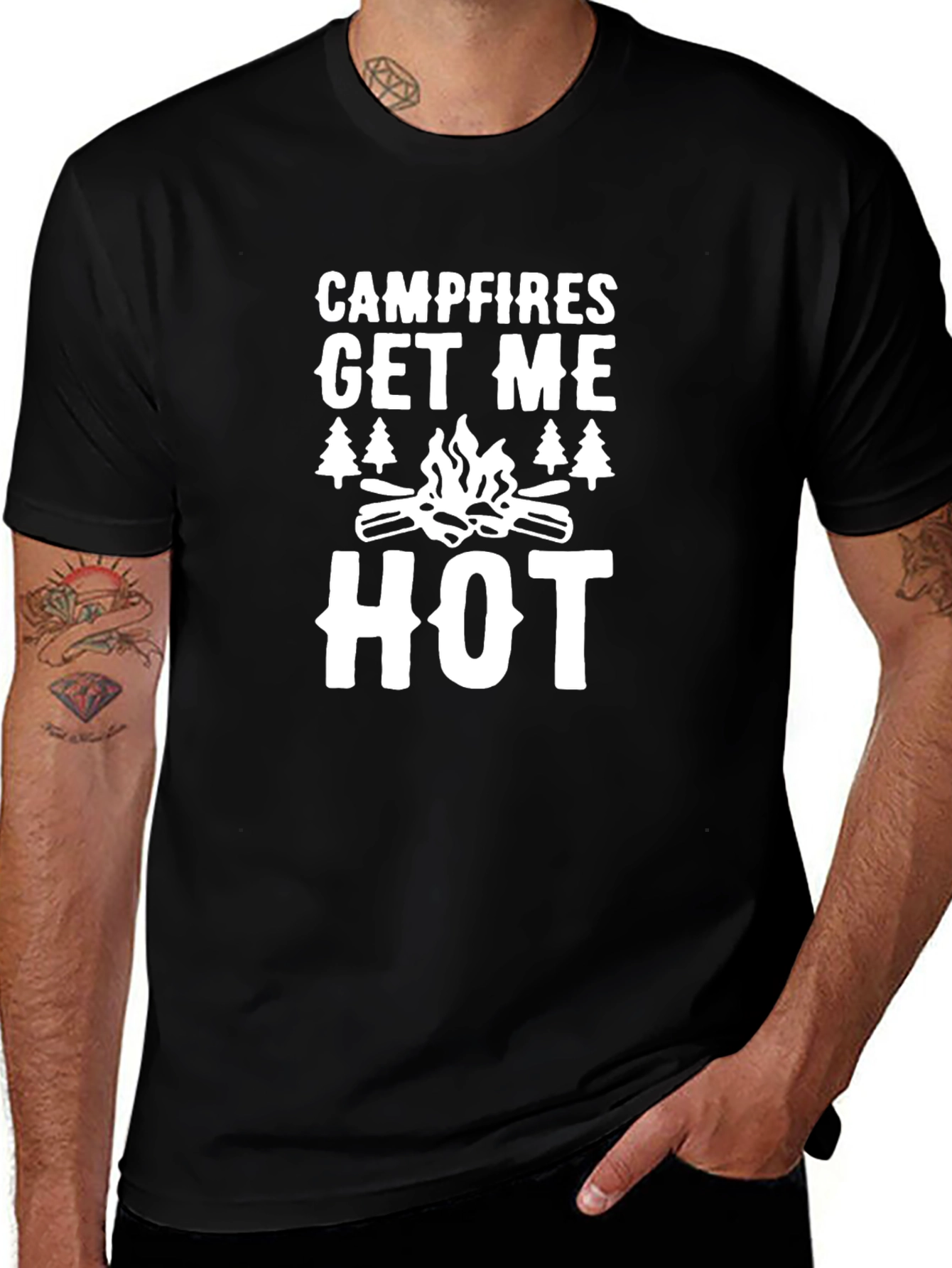 Campfires Get Me Hot T-Shirt
