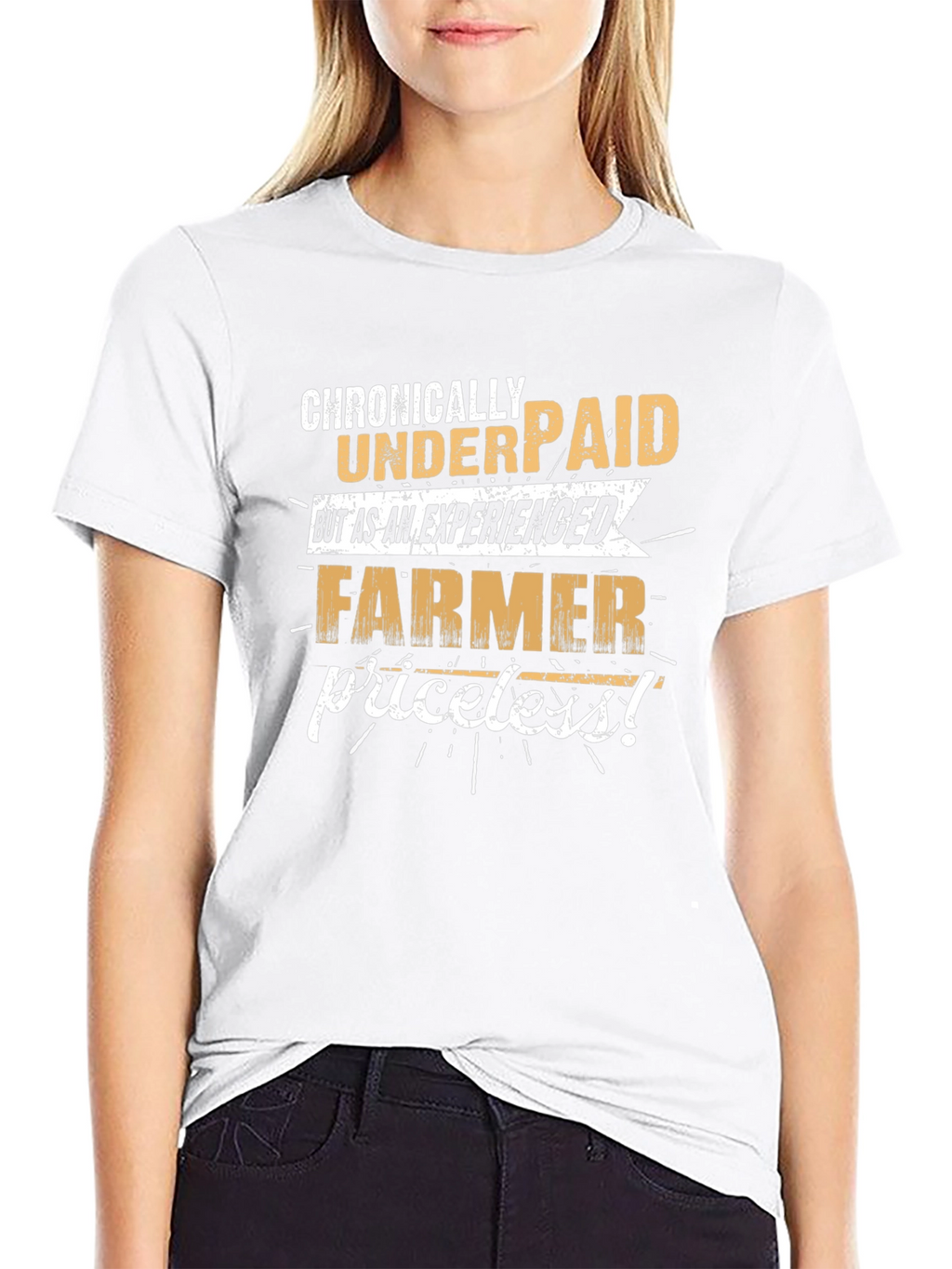 Chronically Underpaid Farmer Graphic Tee