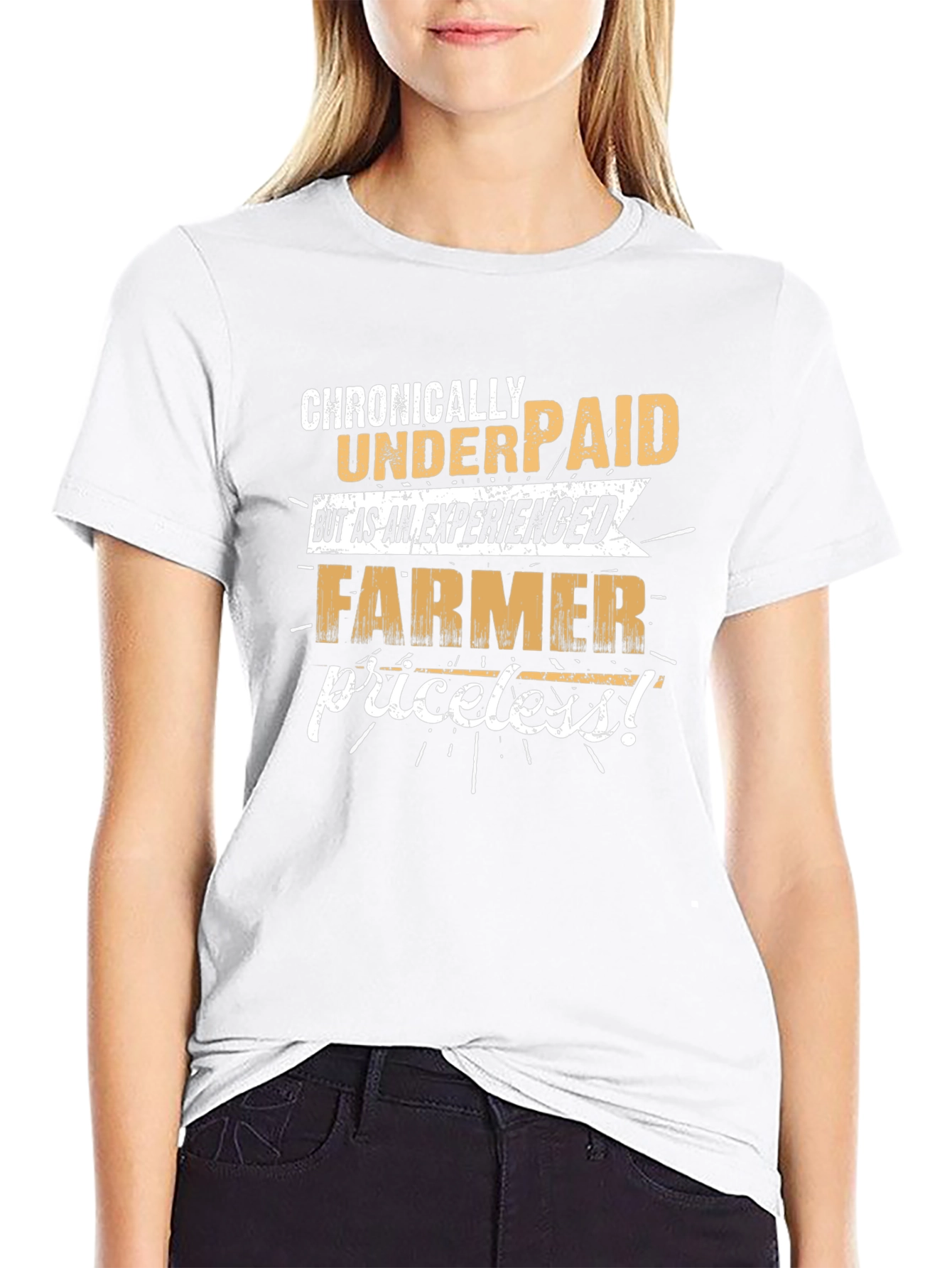 Chronically Underpaid Farmer Graphic Tee