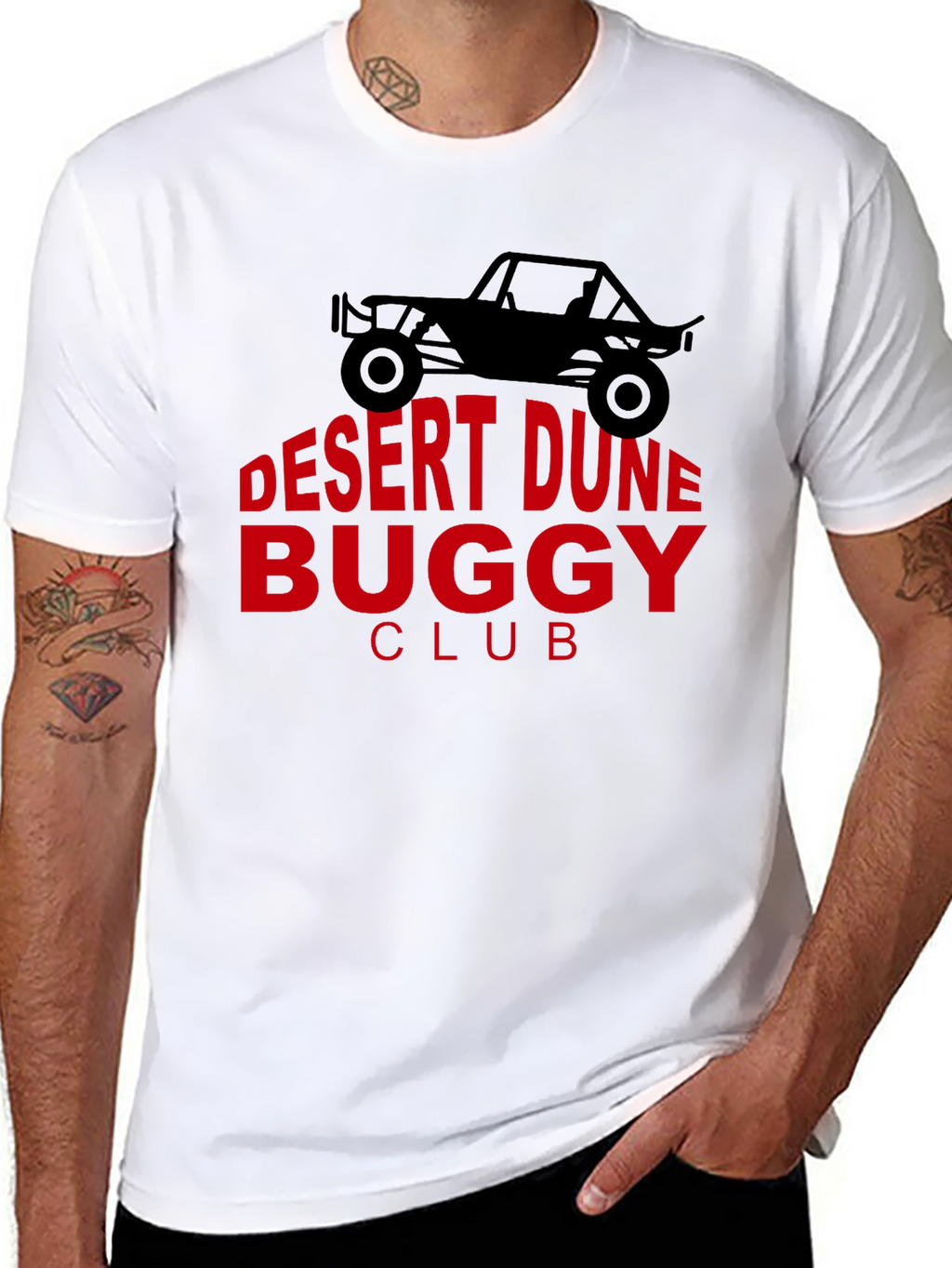 Desert Dune Buggy Club Graphic T-Shirt