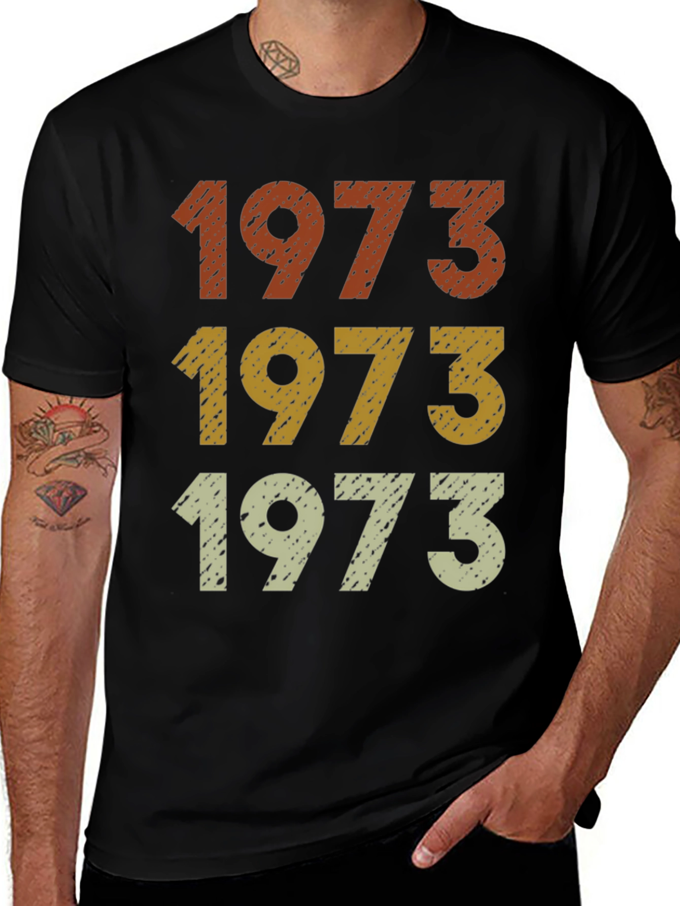 Vintage 1973 T-Shirt - Retro Birthday Gift