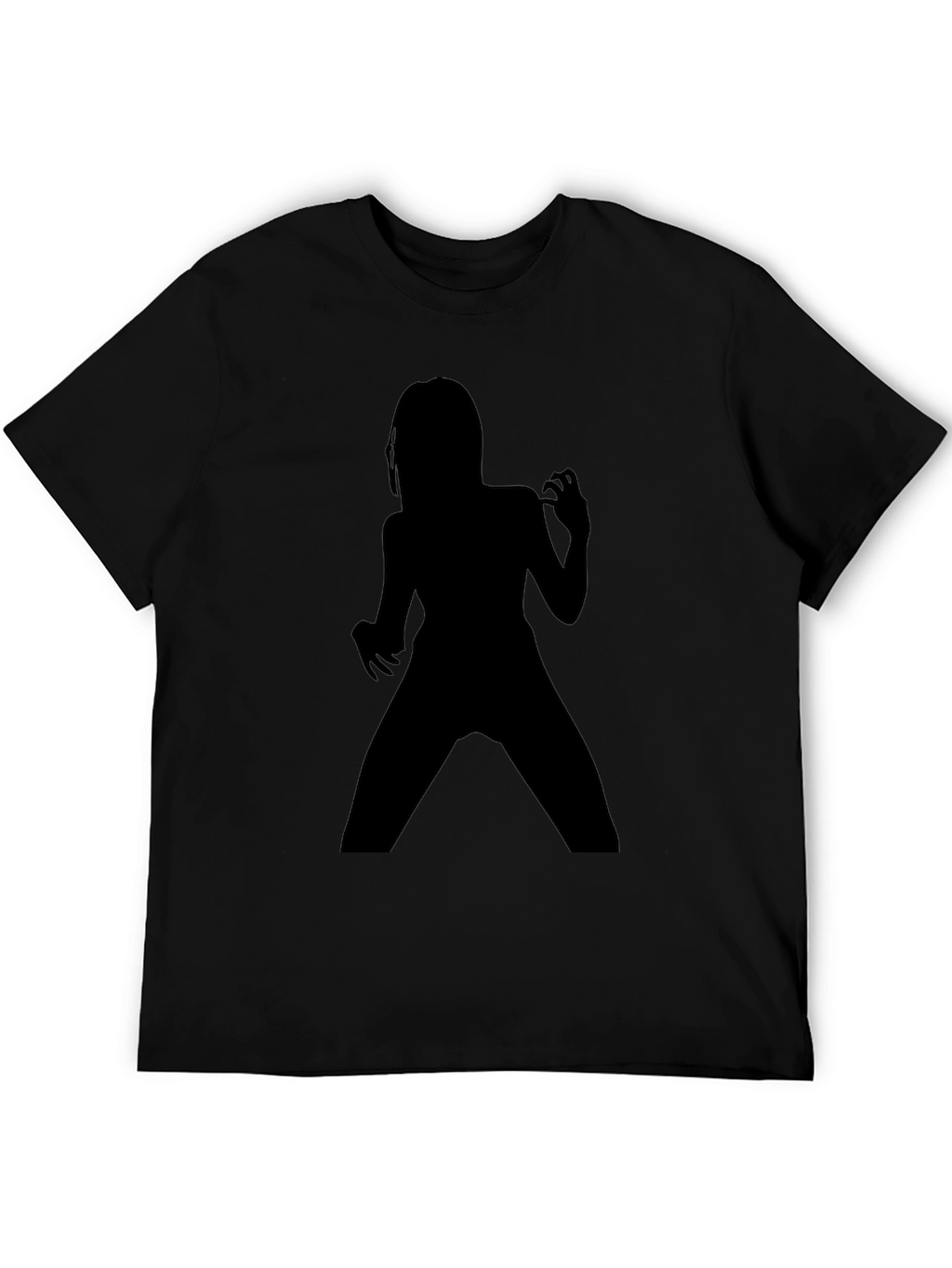 Zombie Silhouette T-Shirt - Mens Black Tee