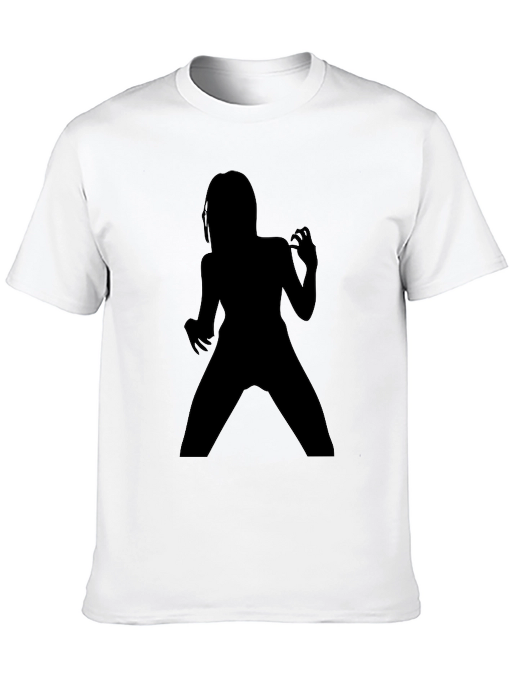 Zombie Silhouette T-Shirt - Mens Black Tee