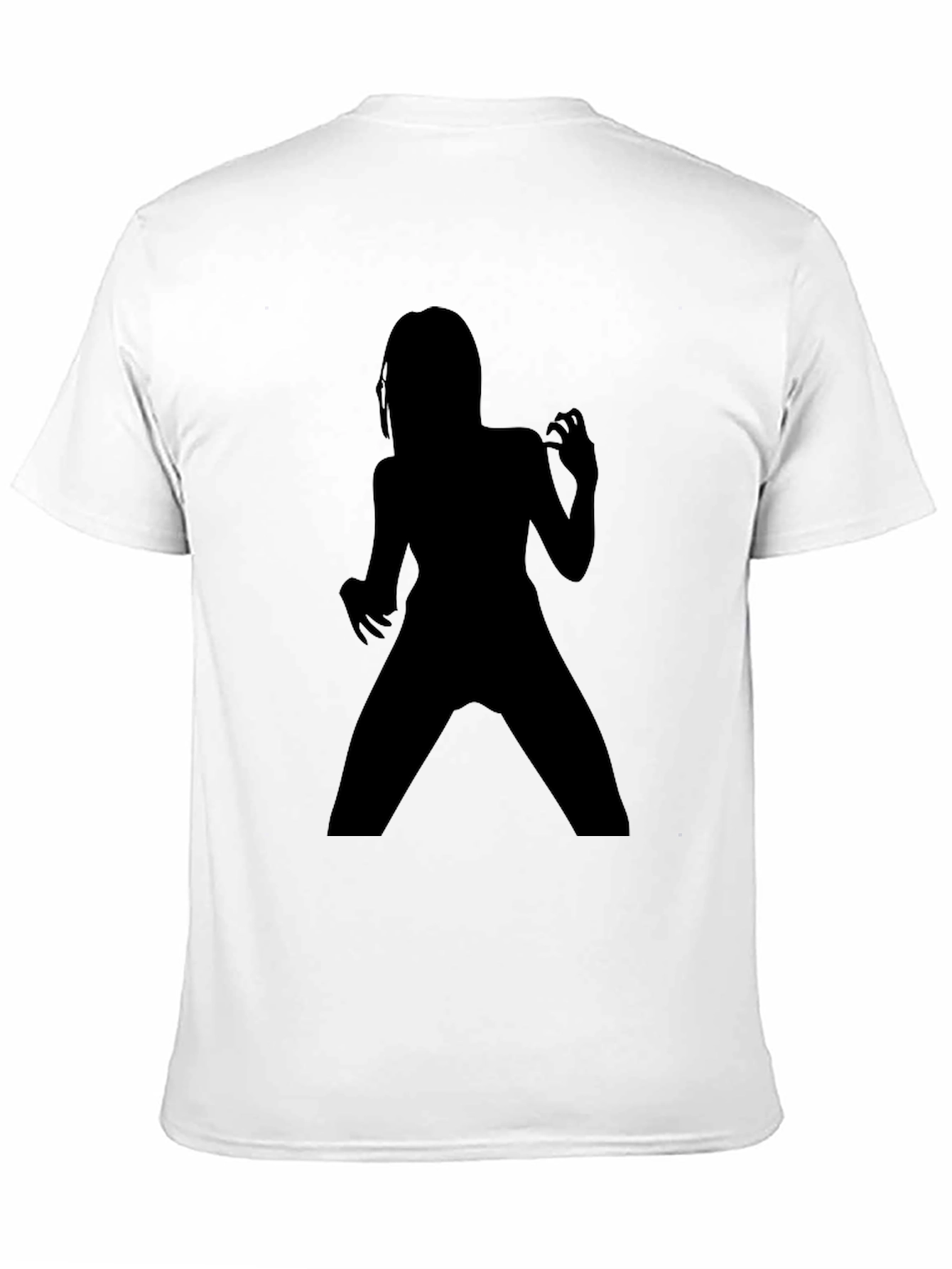 Zombie Silhouette T-Shirt - Mens Black Tee