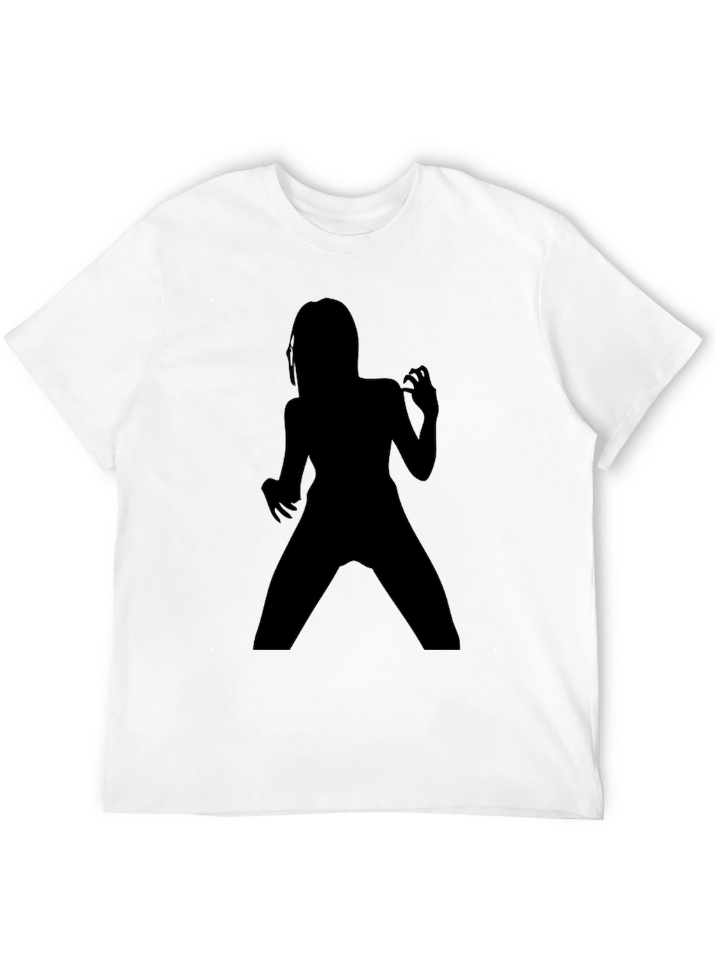 Zombie Silhouette T-Shirt - Mens Black Tee