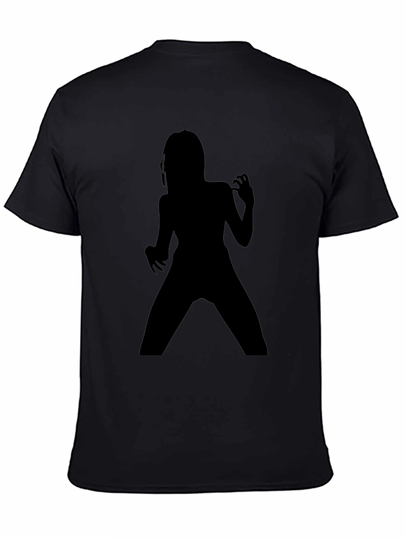Zombie Silhouette T-Shirt - Mens Black Tee