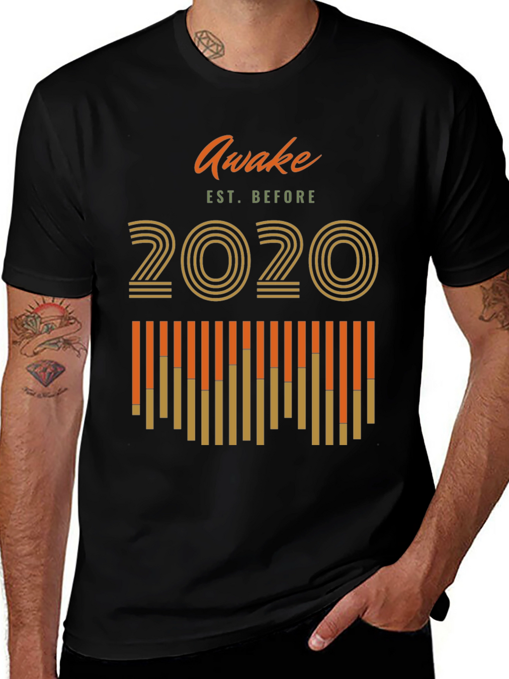 Awake Before 2020 Graphic T-Shirt