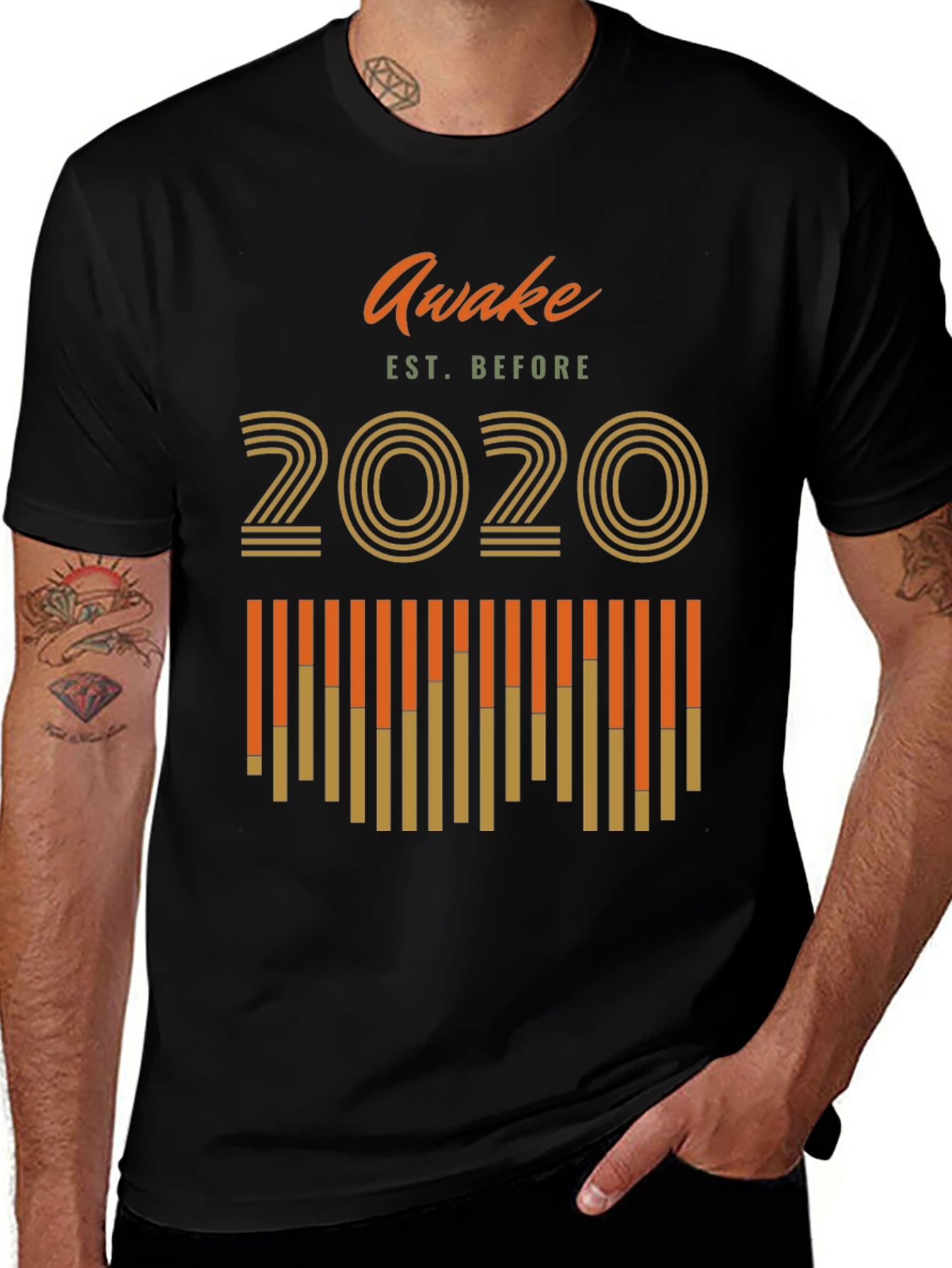 Awake Before 2020 Graphic T-Shirt