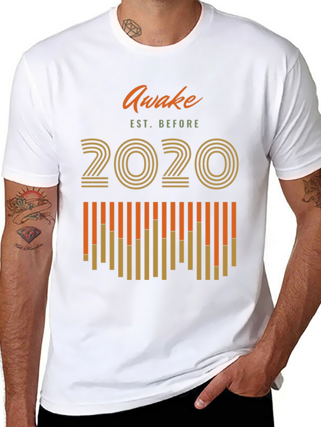Awake Before 2020 Graphic T-Shirt