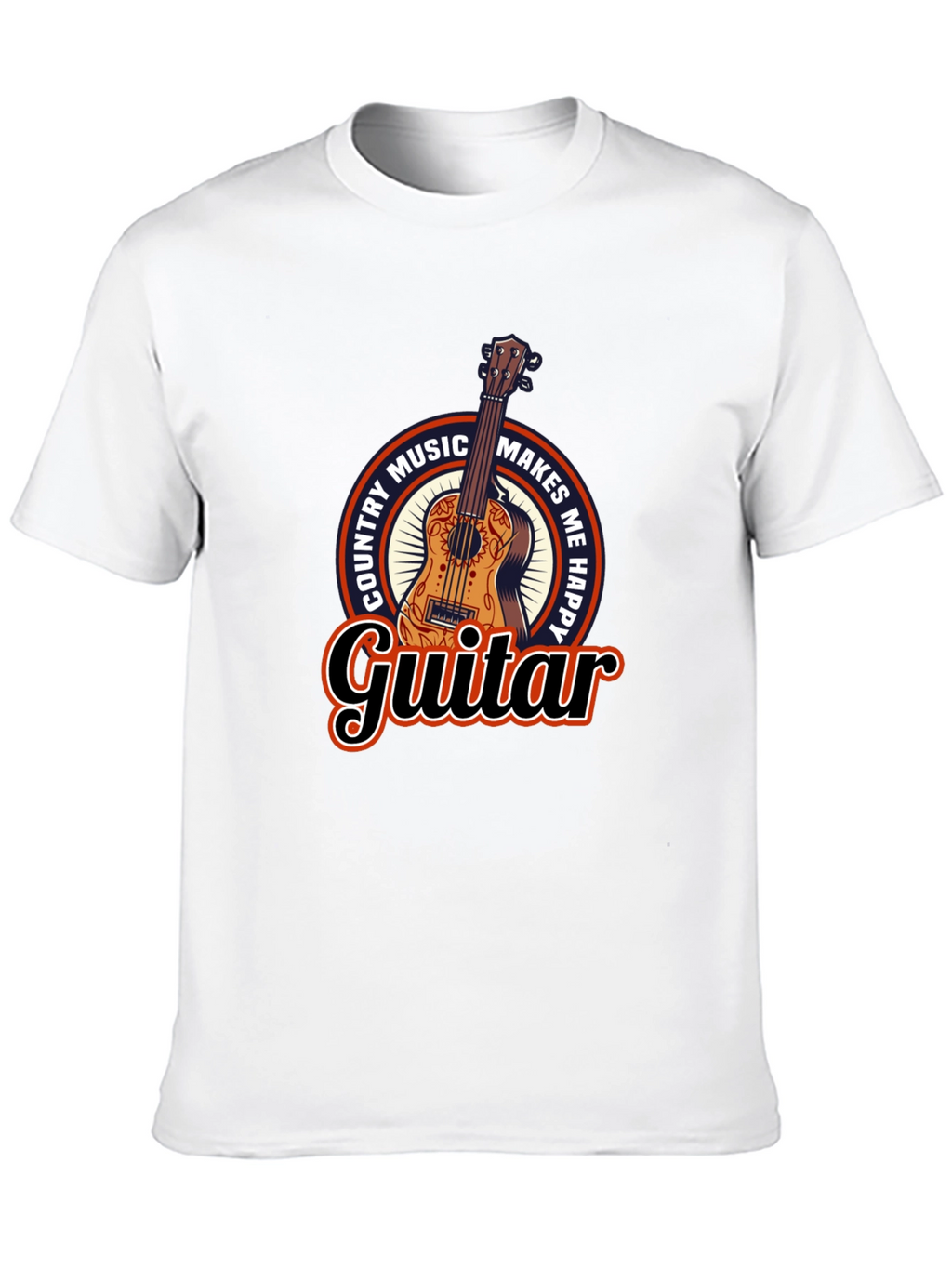 Country Music Guitar T-Shirt
