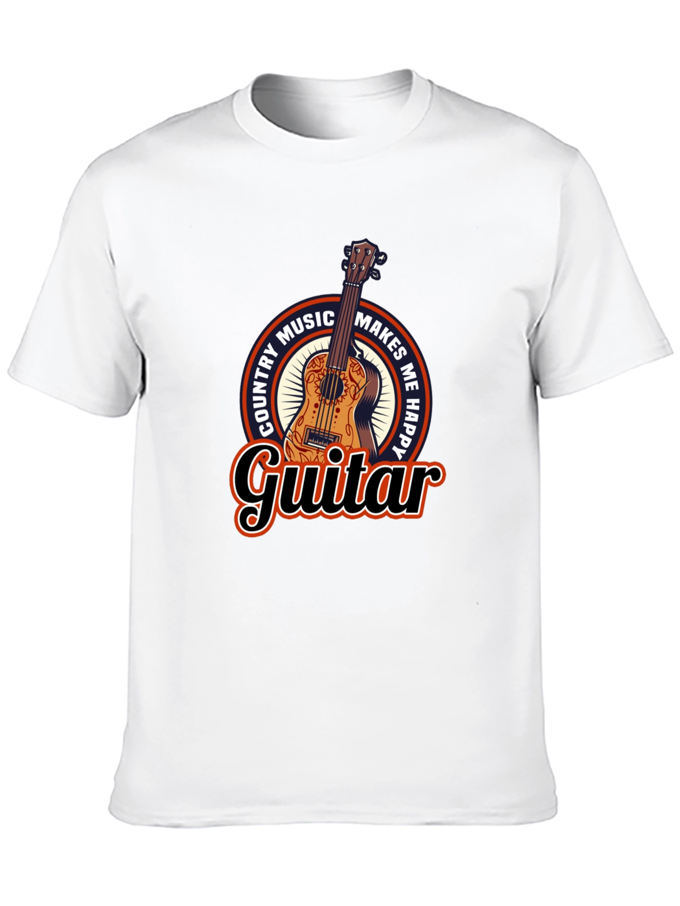 Country Music Guitar T-Shirt