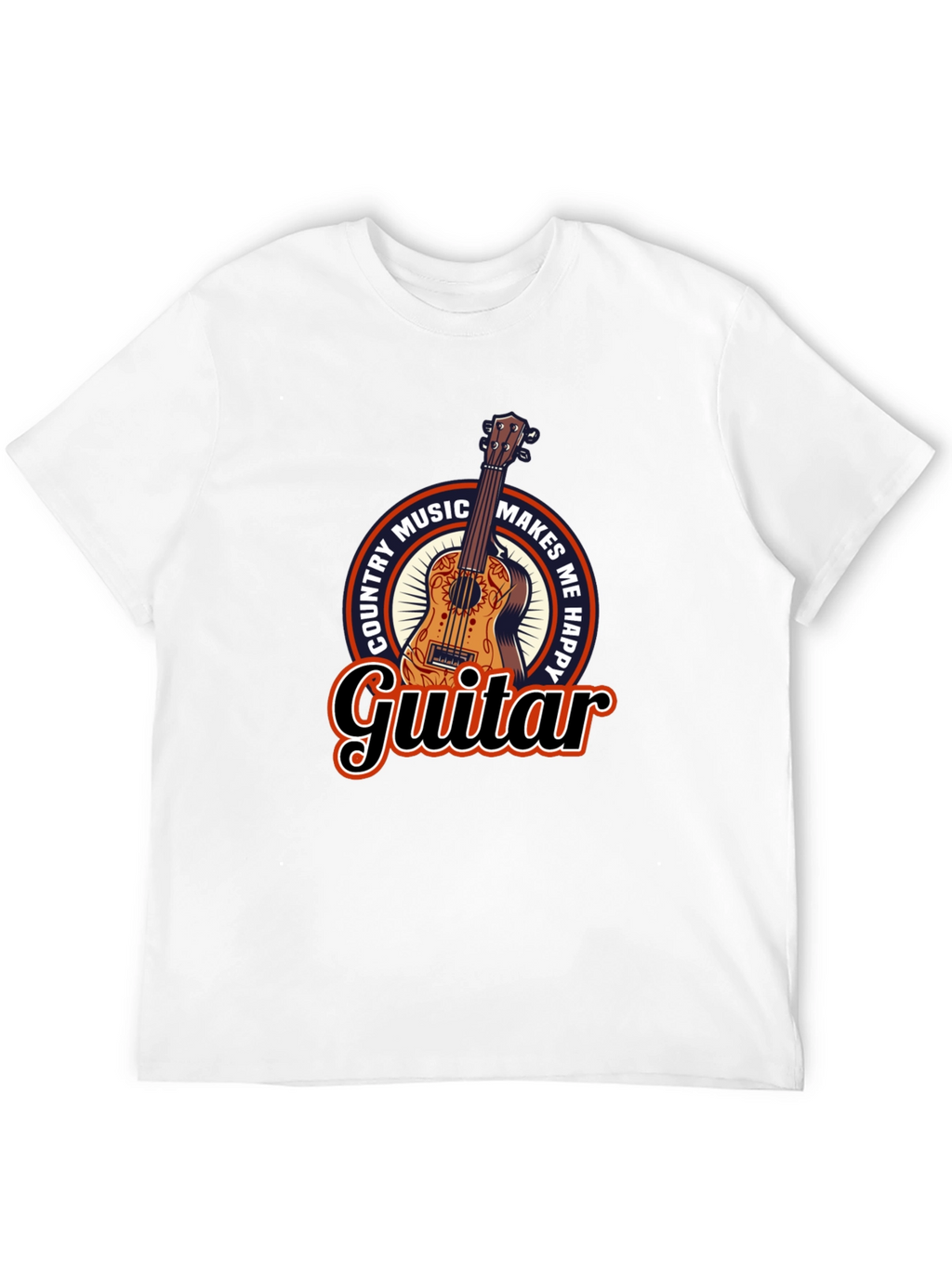 Country Music Guitar T-Shirt