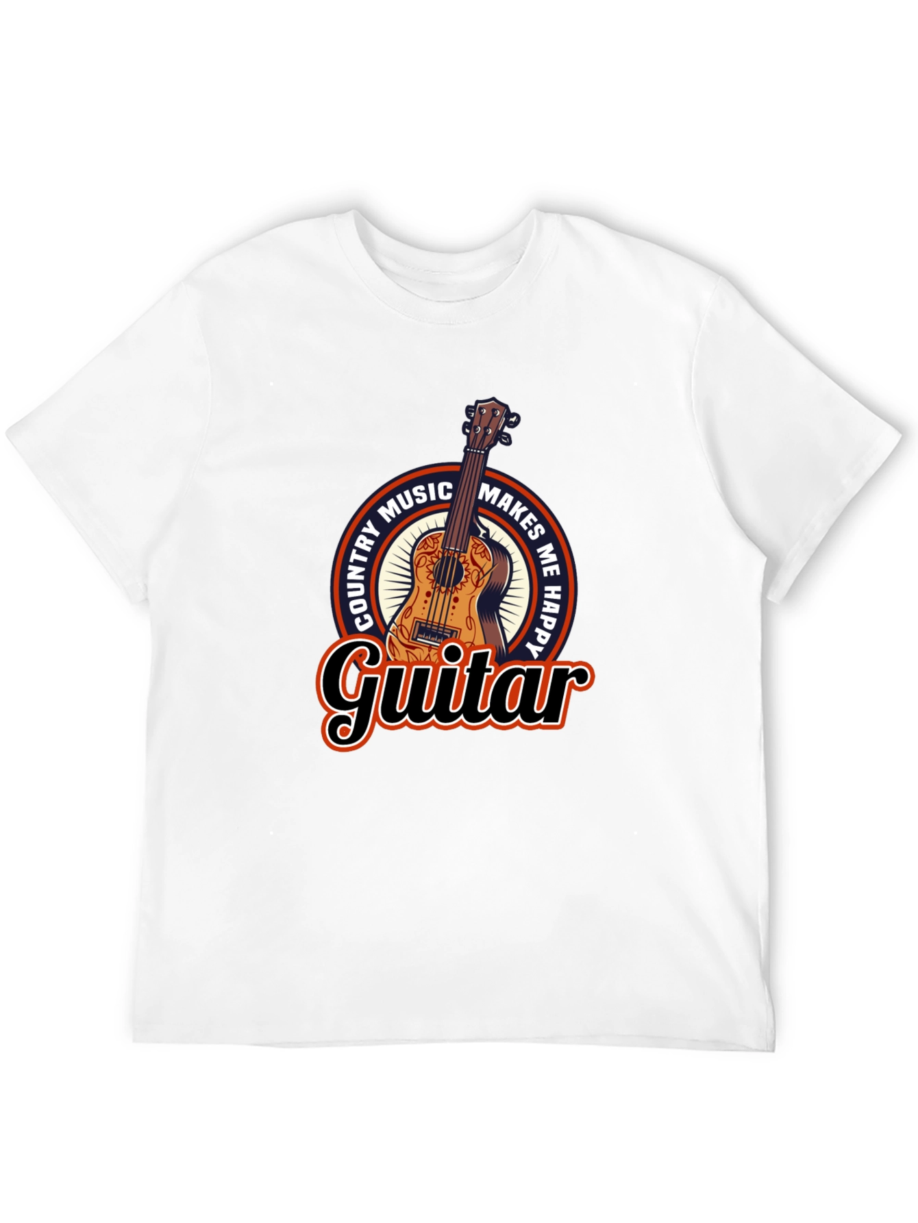 Country Music Guitar T-Shirt