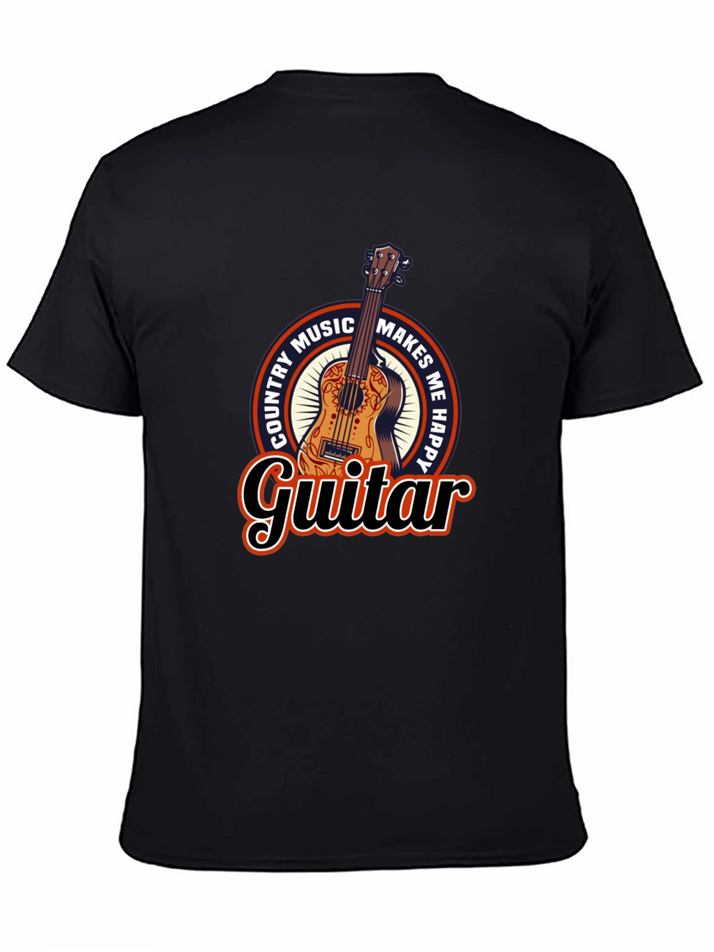 Country Music Guitar T-Shirt