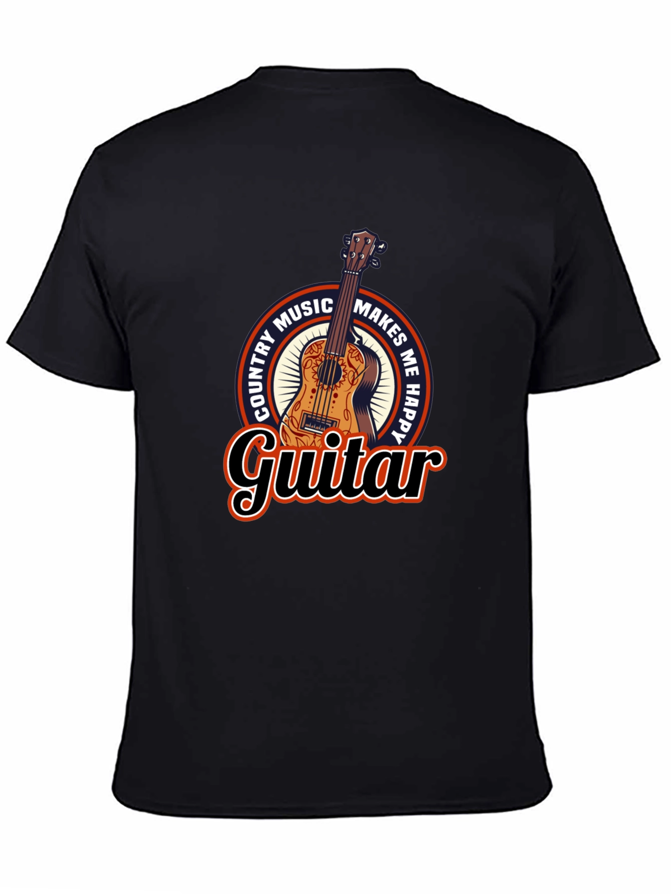 Country Music Guitar T-Shirt