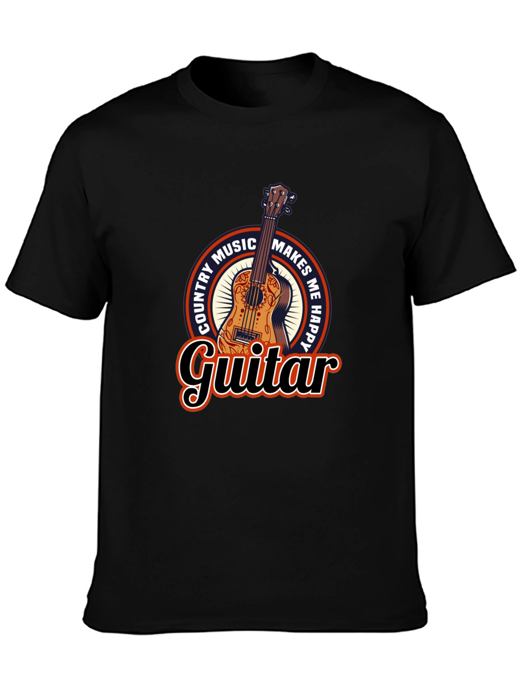 Country Music Guitar T-Shirt