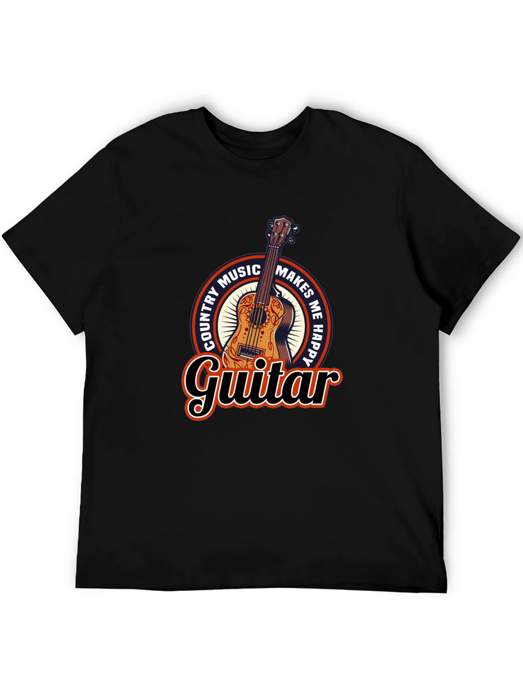 Country Music Guitar T-Shirt