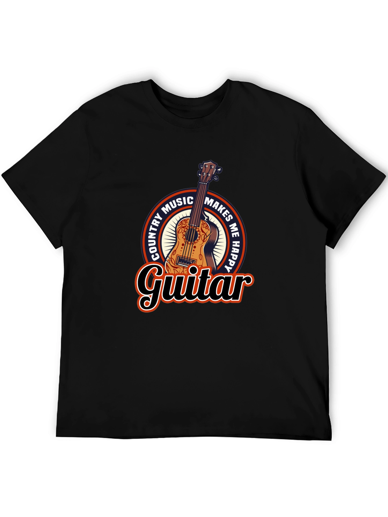 Country Music Guitar T-Shirt