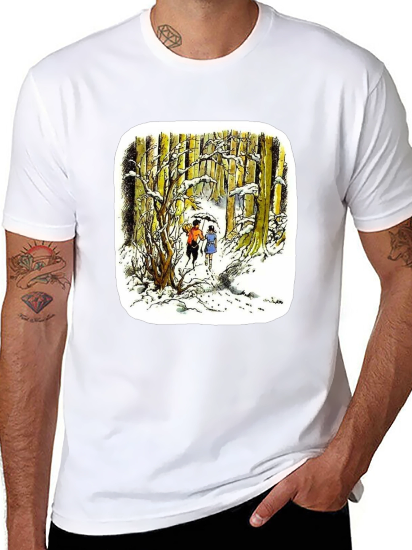 Winter Forest Walk T-Shirt