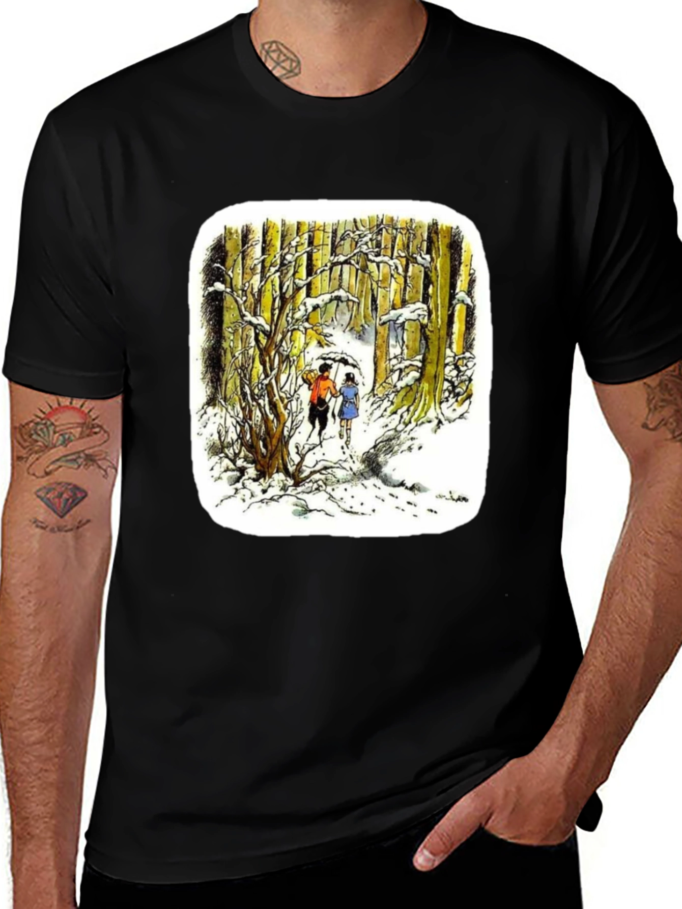 Winter Forest Walk T-Shirt