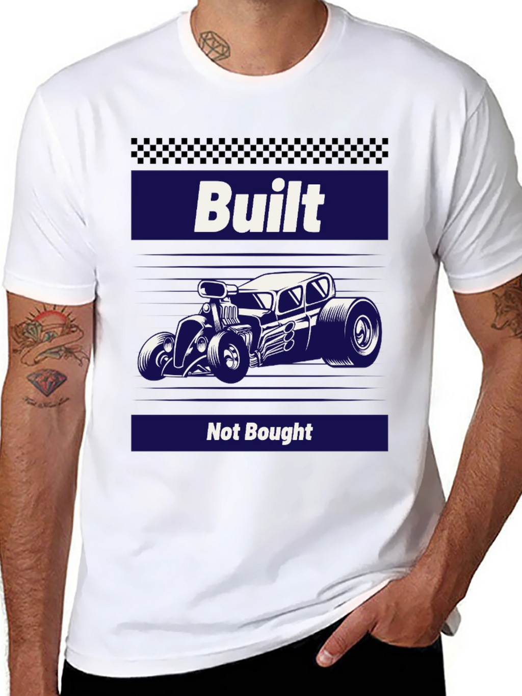Built Not Bought Hot Rod T-Shirt