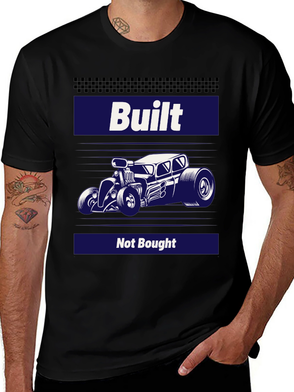 Built Not Bought Hot Rod T-Shirt