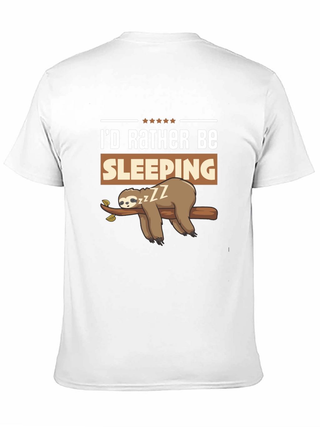 Id Rather Be Sleeping Sloth T-Shirt