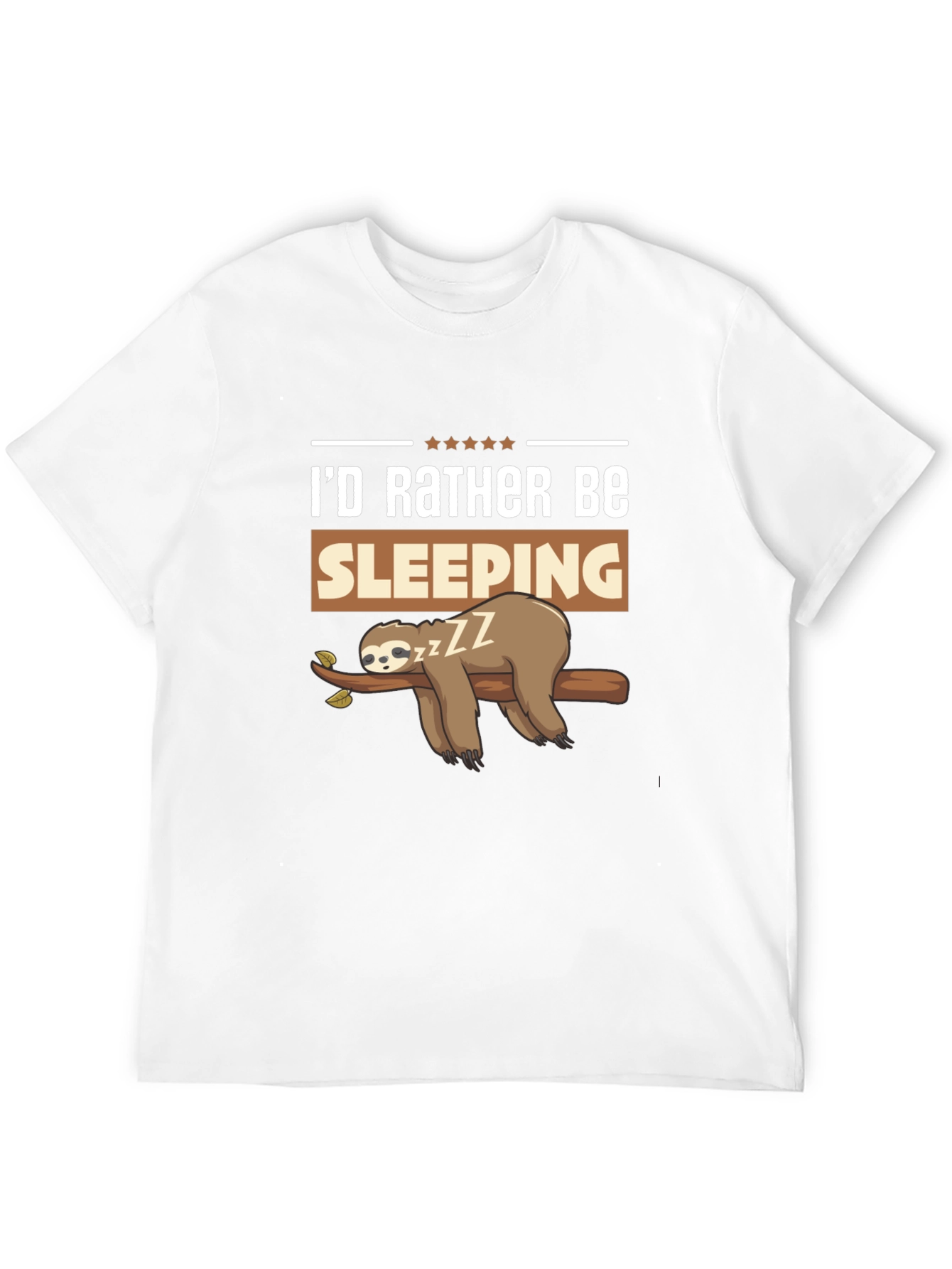 Id Rather Be Sleeping Sloth T-Shirt