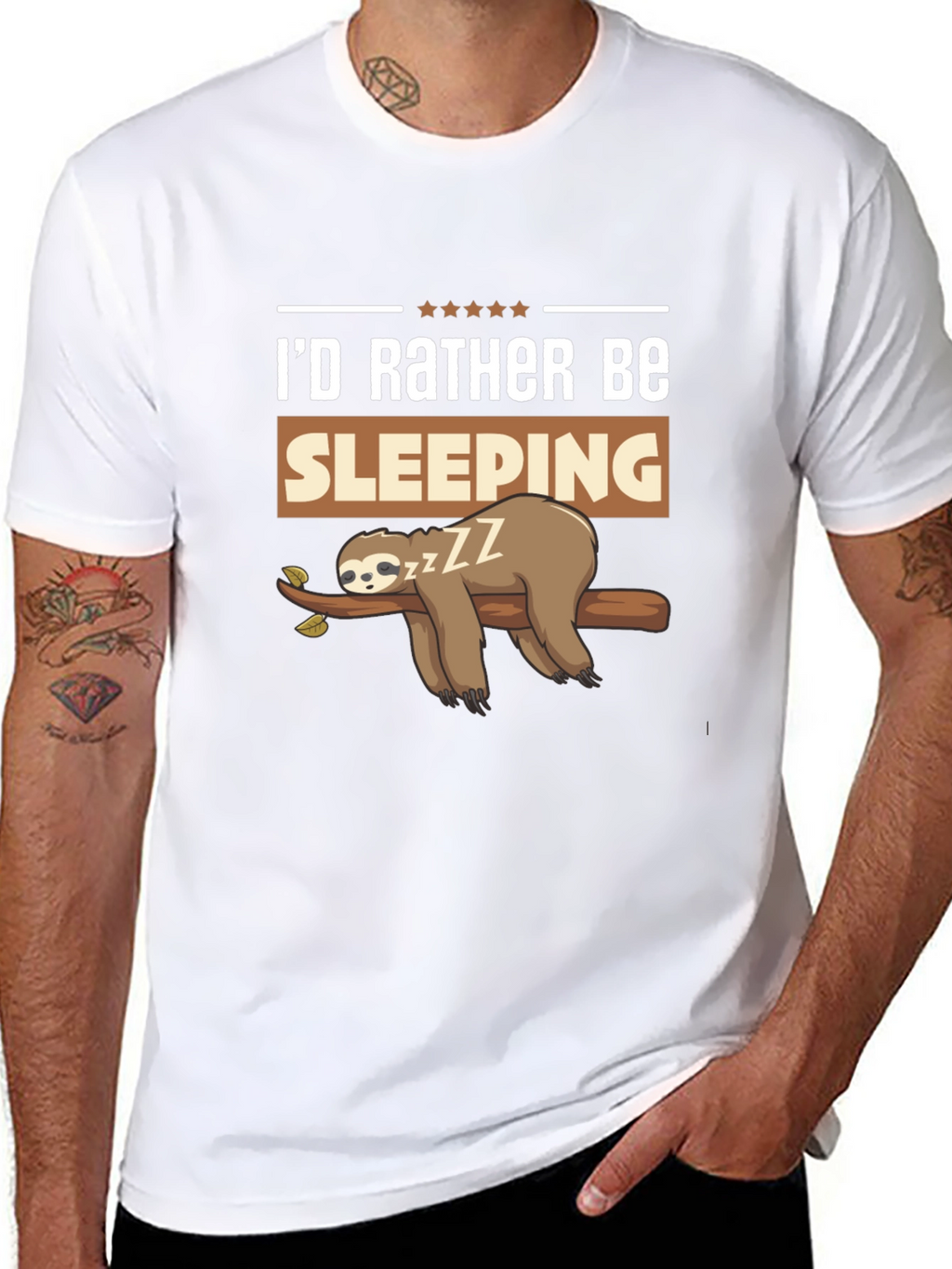 Id Rather Be Sleeping Sloth T-Shirt