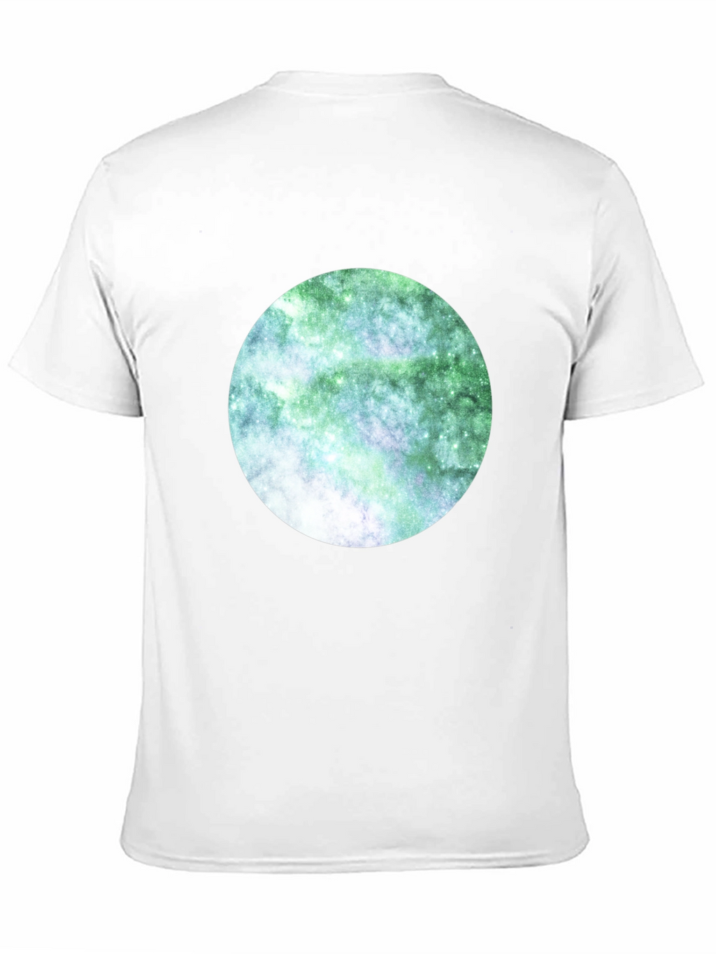 Galaxy Circle Black T-Shirt