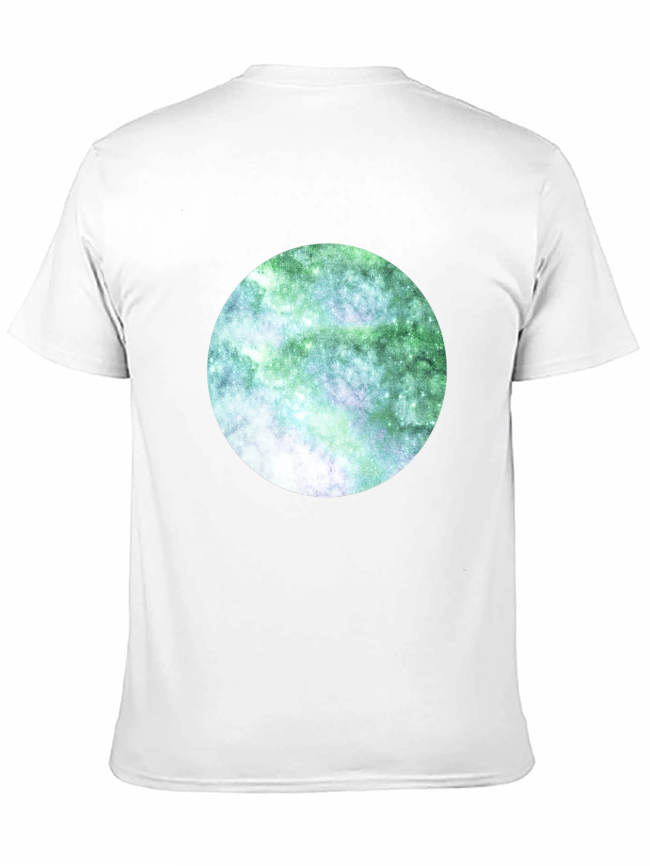 Galaxy Circle Black T-Shirt