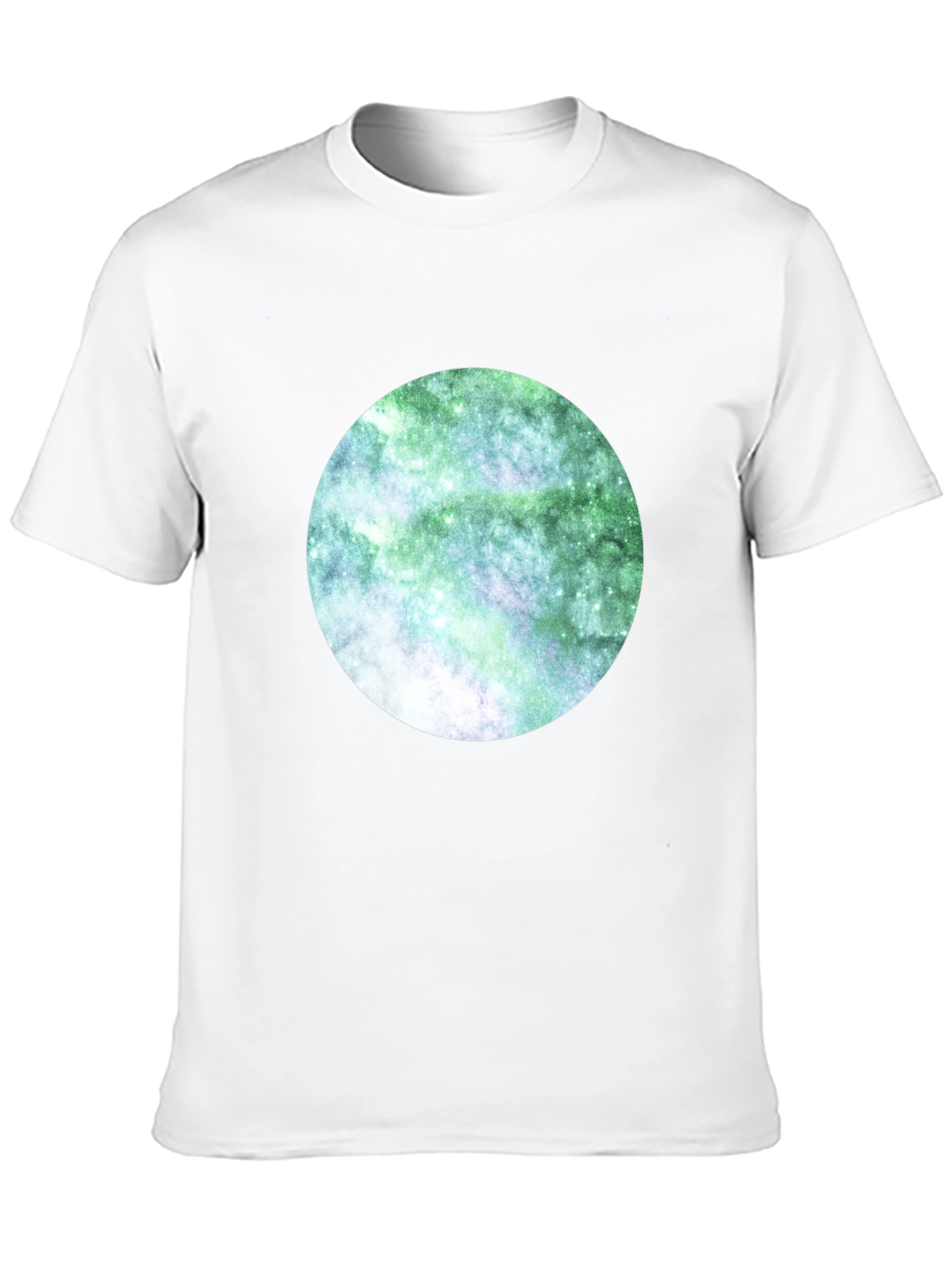 Galaxy Circle Black T-Shirt