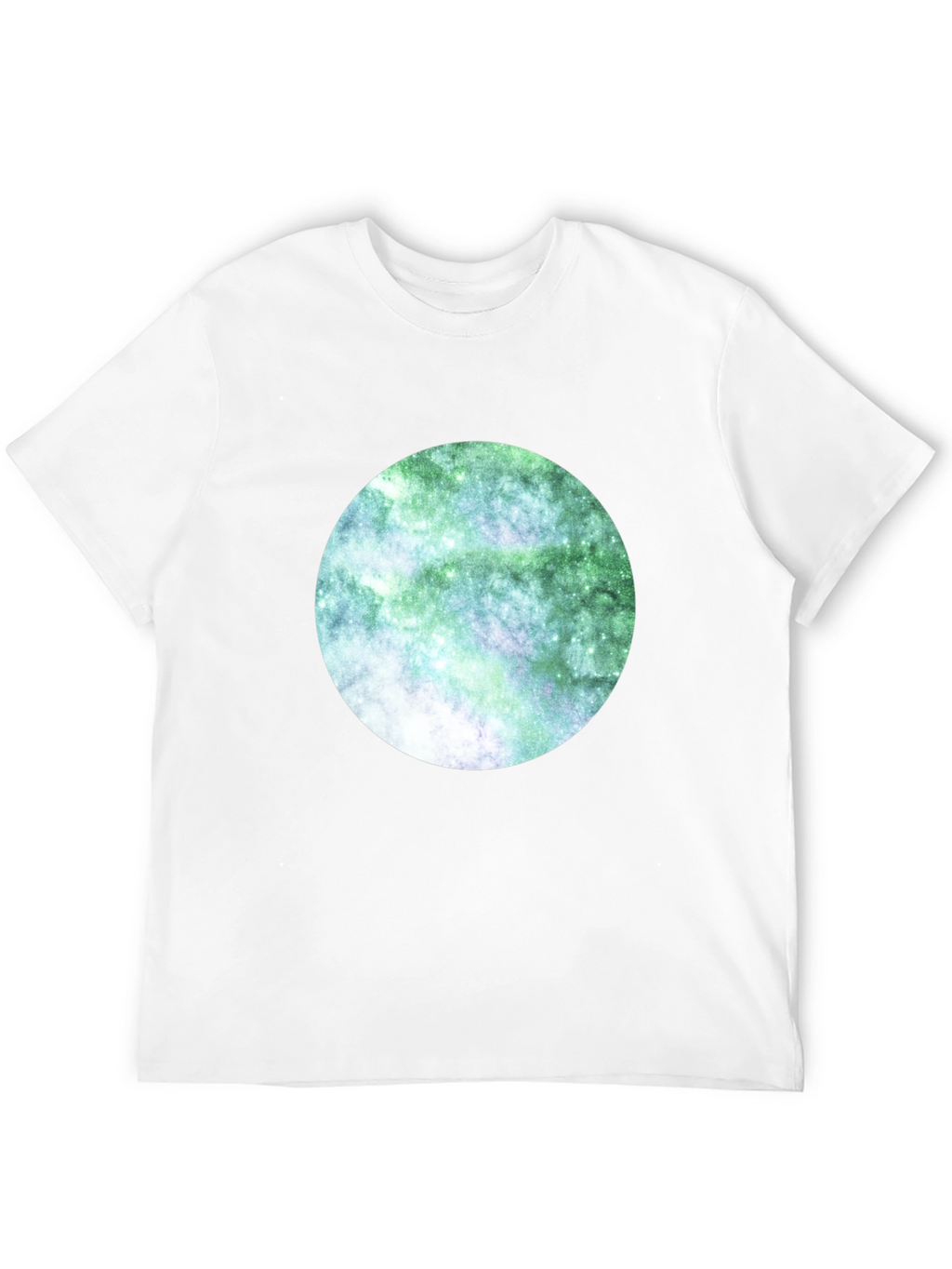 Galaxy Circle Black T-Shirt