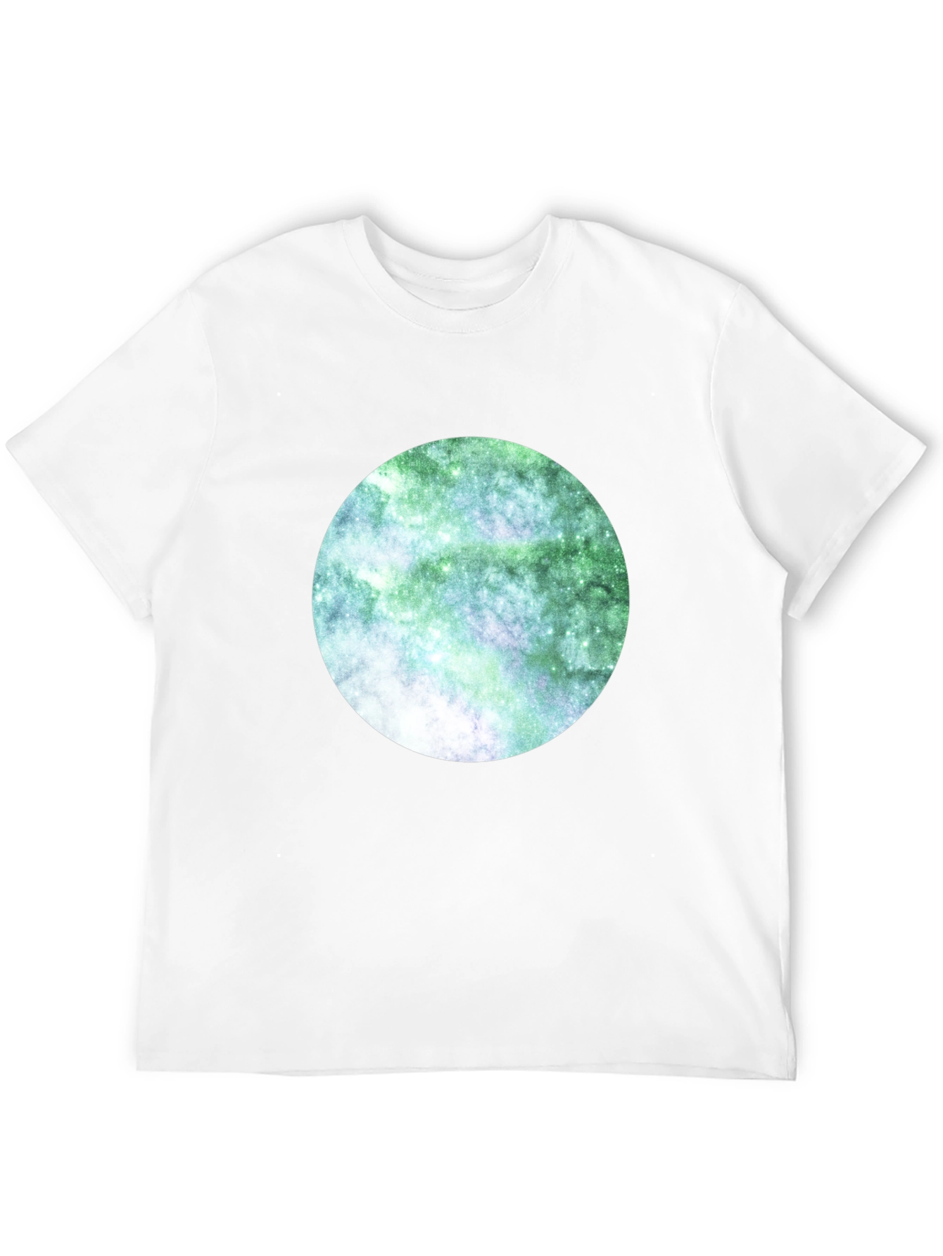 Galaxy Circle Black T-Shirt