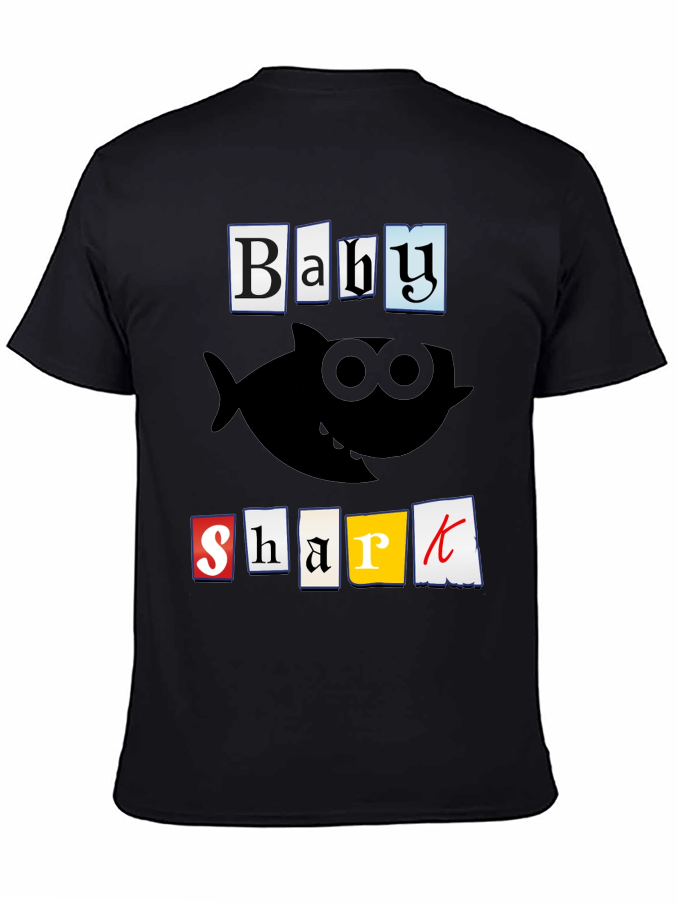 Baby Shark Graphic T-Shirt - Black