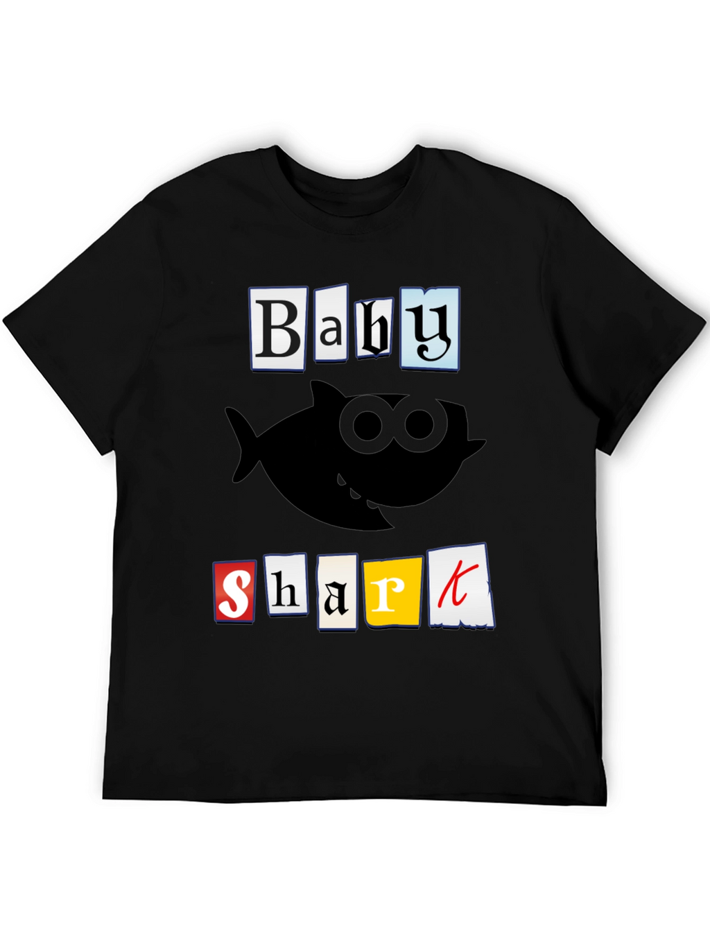 Baby Shark Graphic T-Shirt - Black