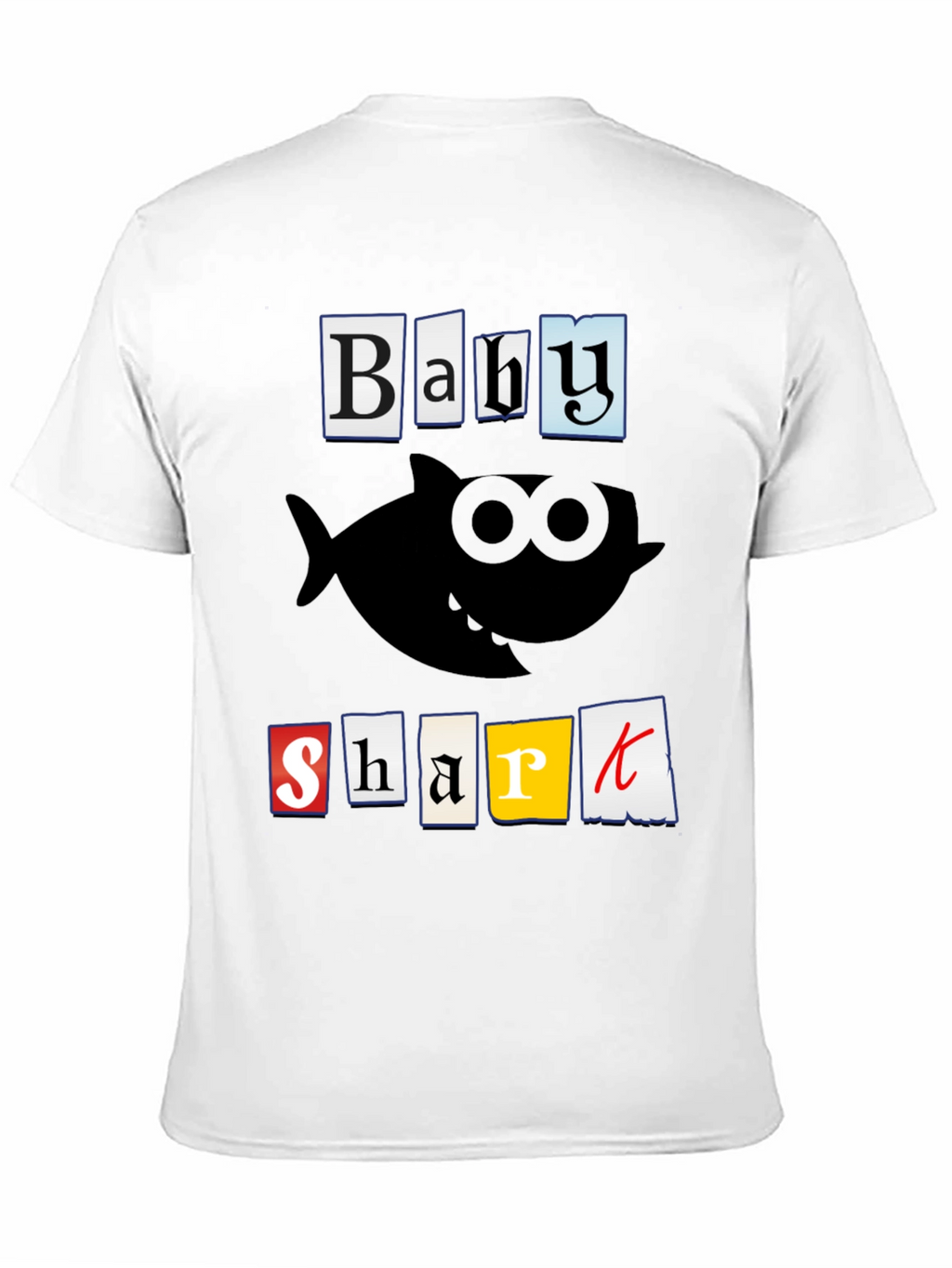 Baby Shark Graphic T-Shirt - Black