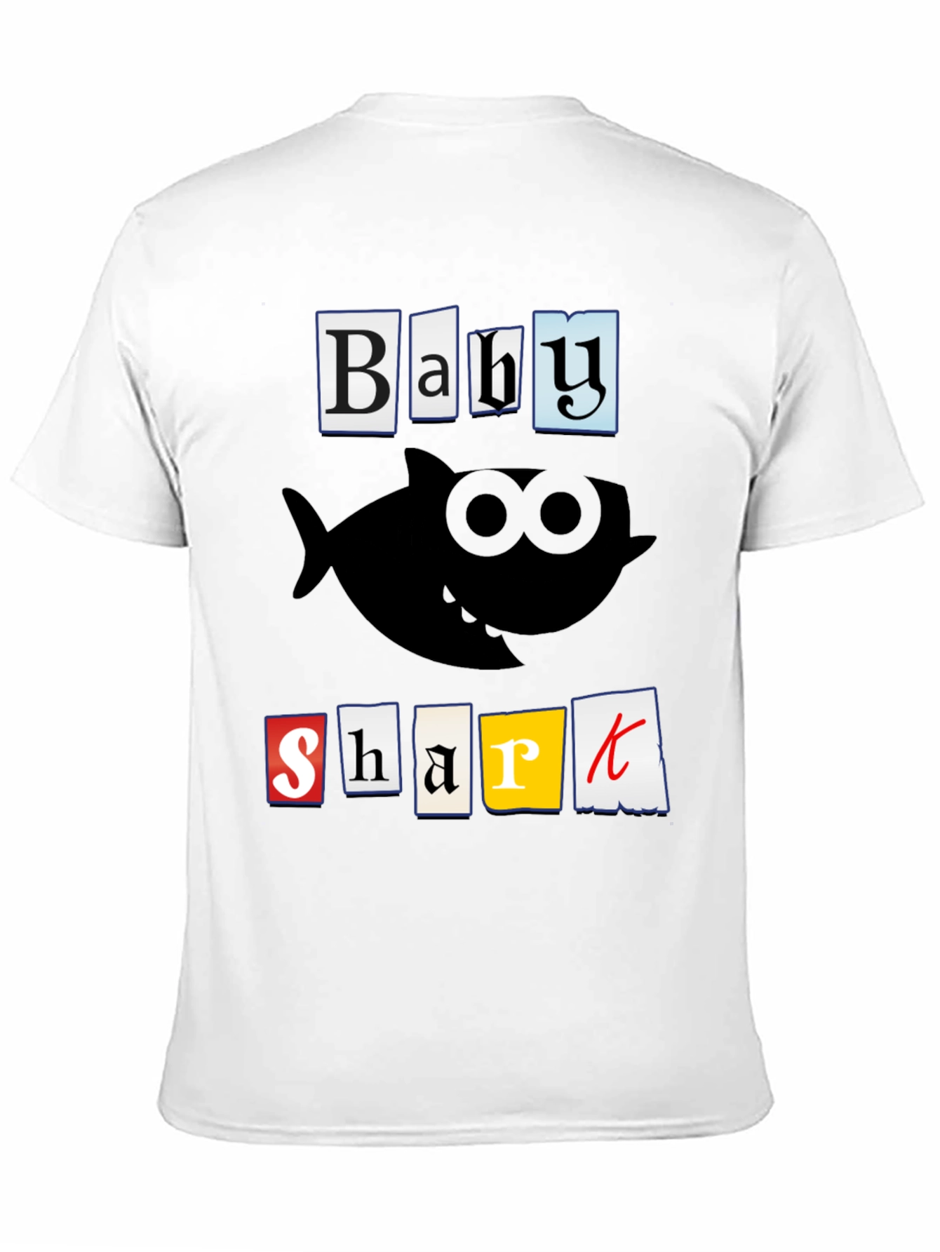 Baby Shark Graphic T-Shirt - Black