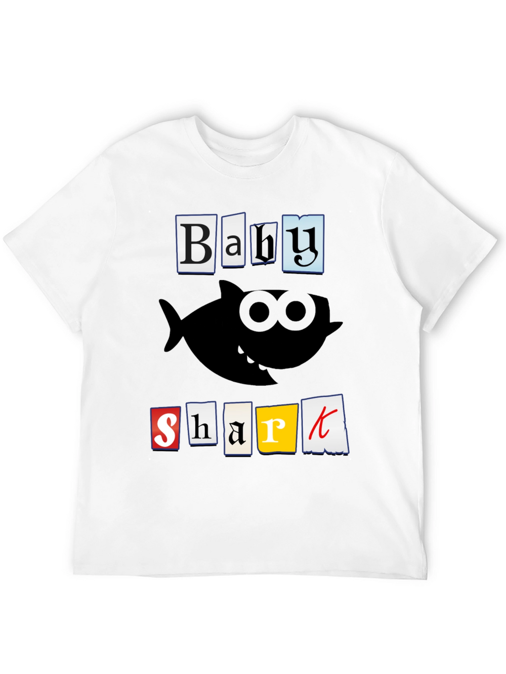 Baby Shark Graphic T-Shirt - Black