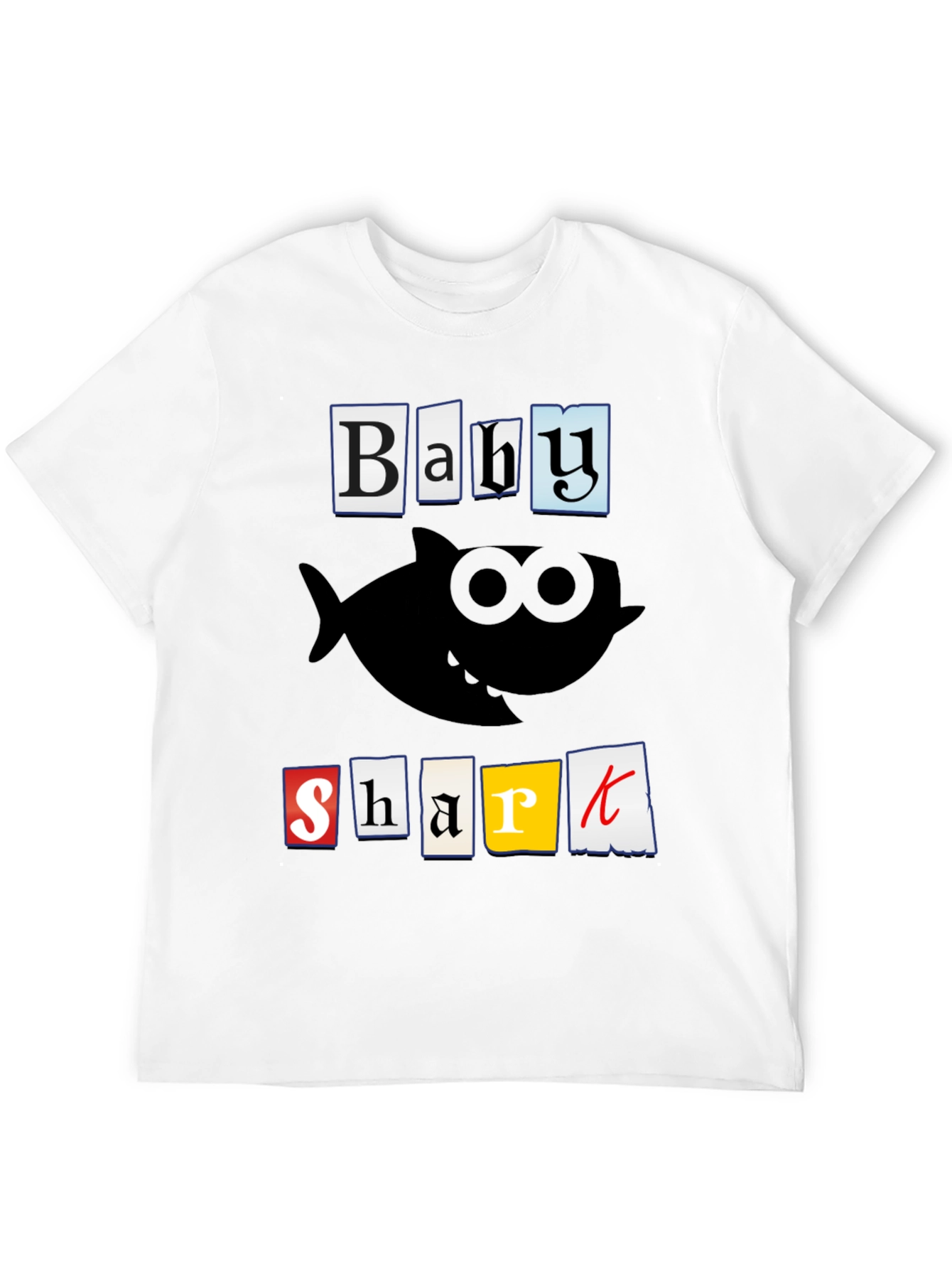Baby Shark Graphic T-Shirt - Black
