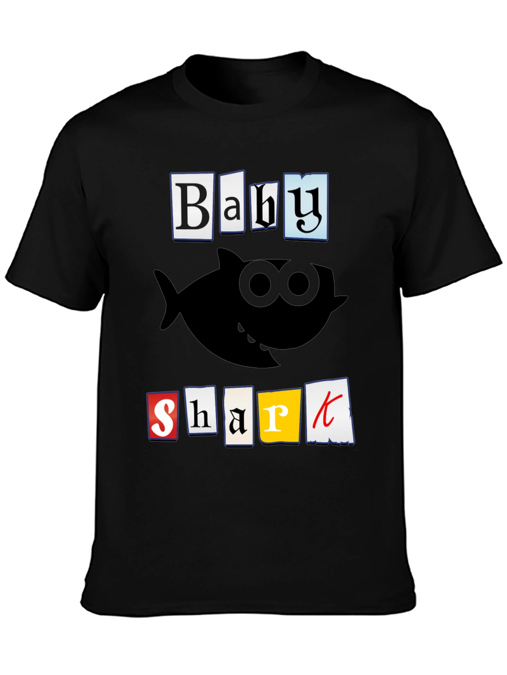 Baby Shark Graphic T-Shirt - Black