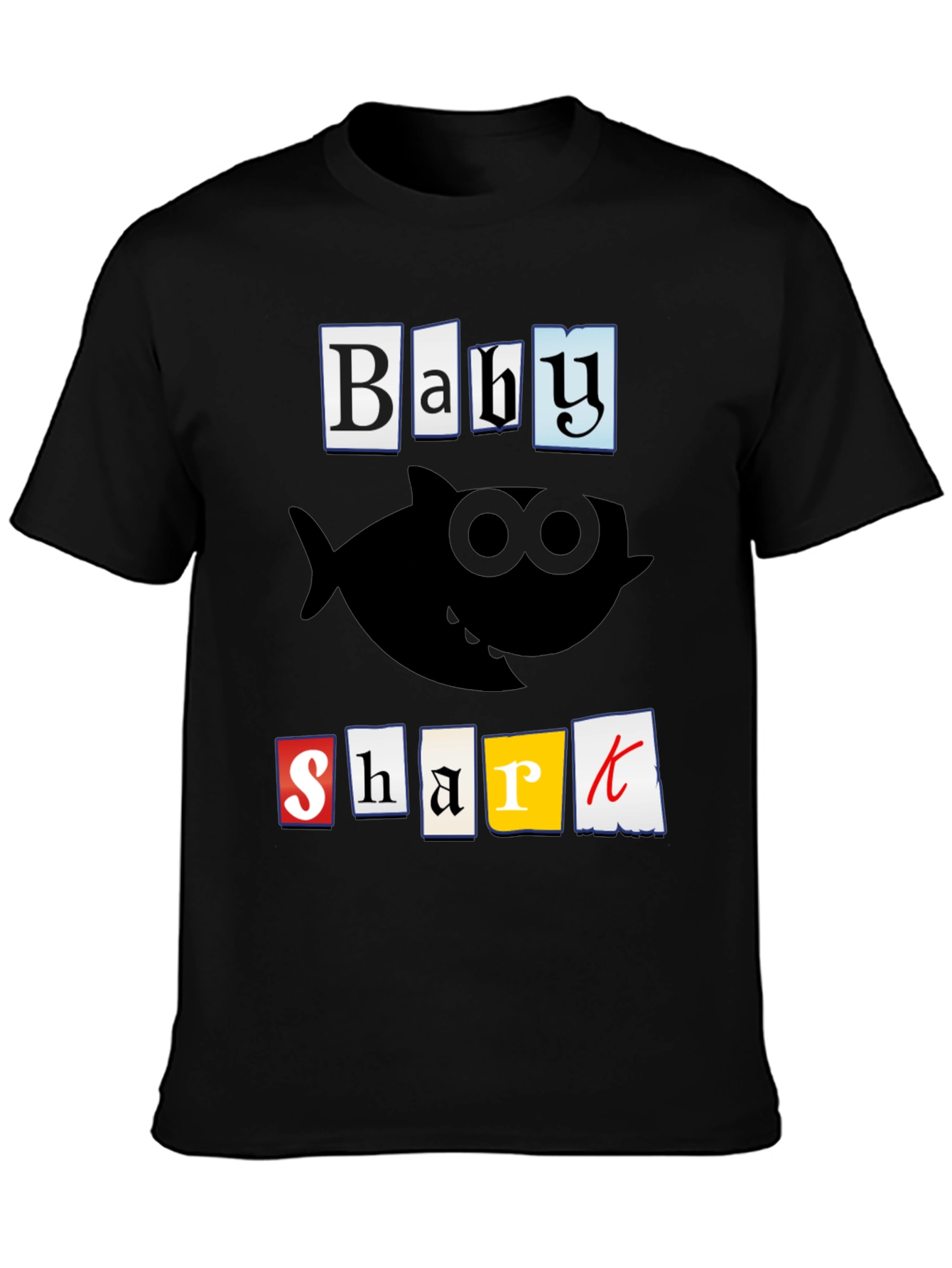 Baby Shark Graphic T-Shirt - Black