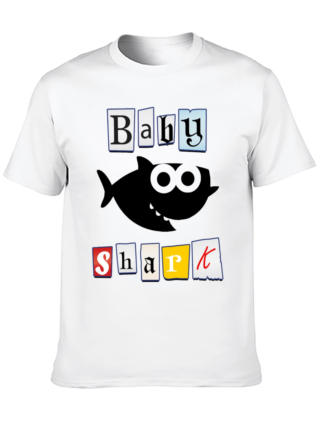 Baby Shark Graphic T-Shirt - Black