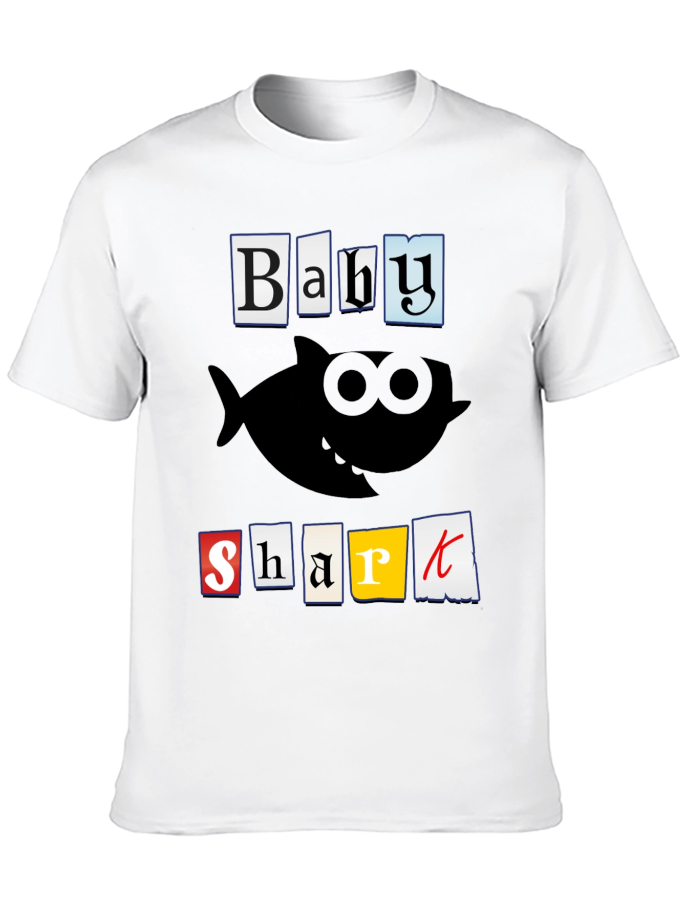 Baby Shark Graphic T-Shirt - Black