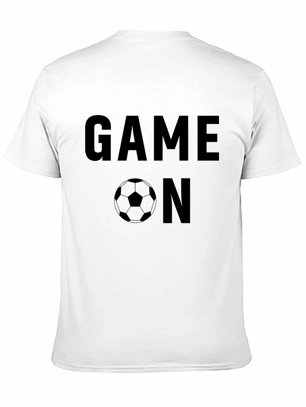 Game On Soccer Graphic T-Shirt - Black