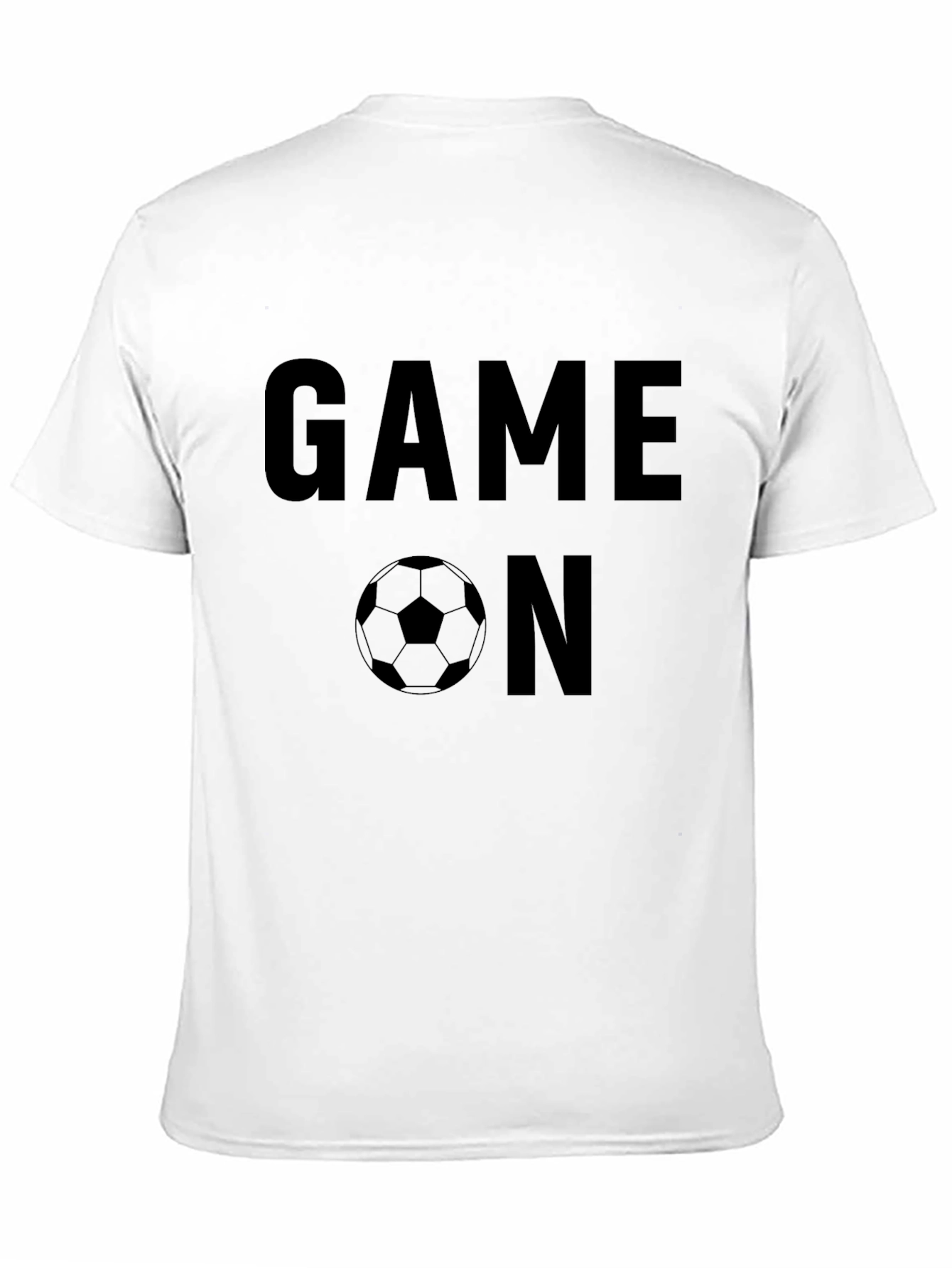 Game On Soccer Graphic T-Shirt - Black