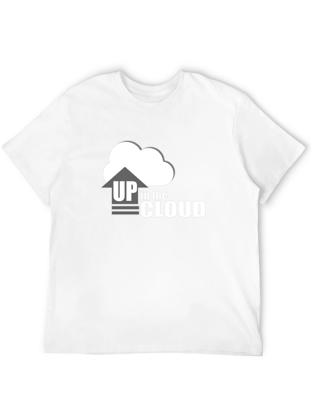 Up in the Cloud Black T-Shirt
